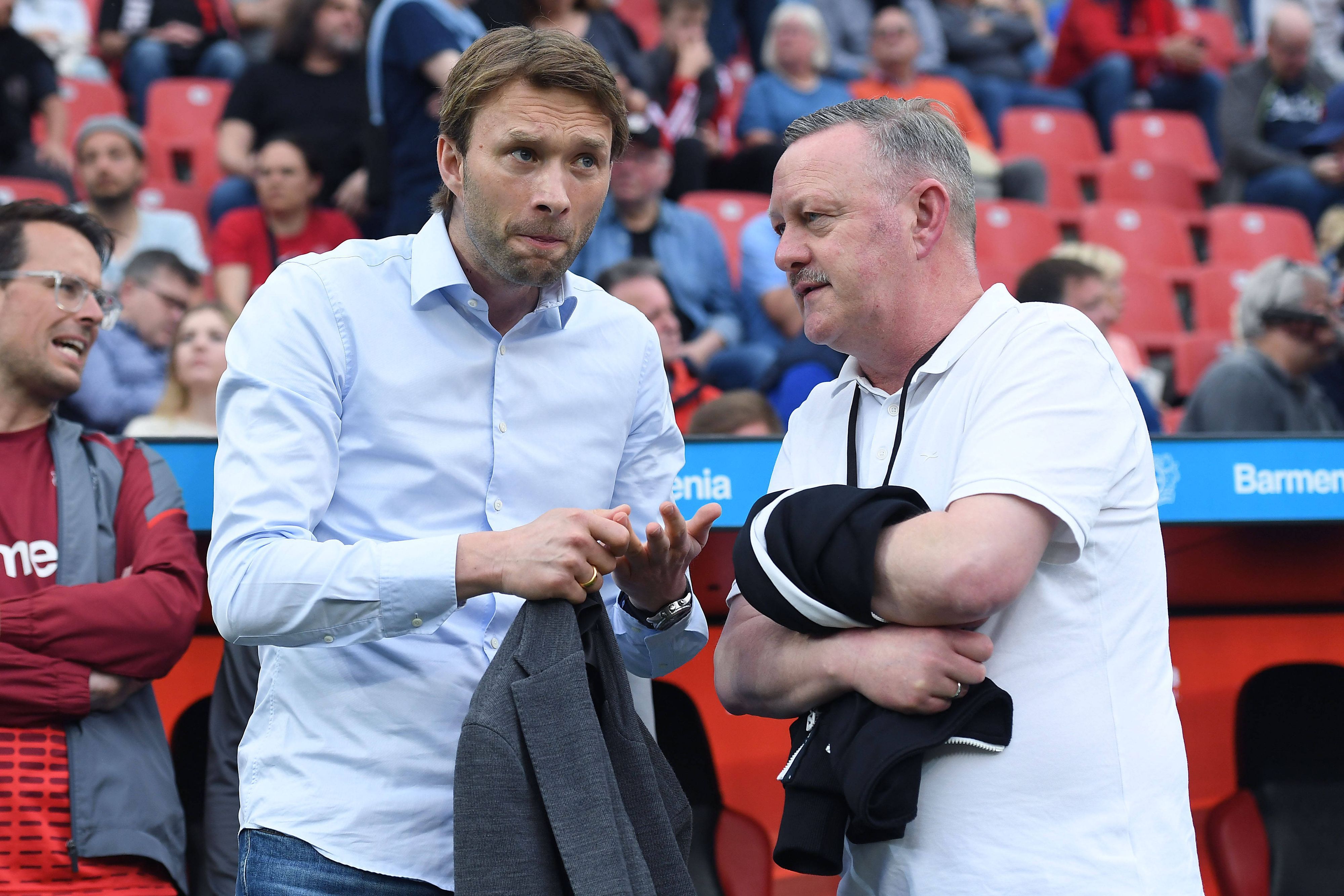 Roland Virkus im Gespräch mit Simon Rolfes.