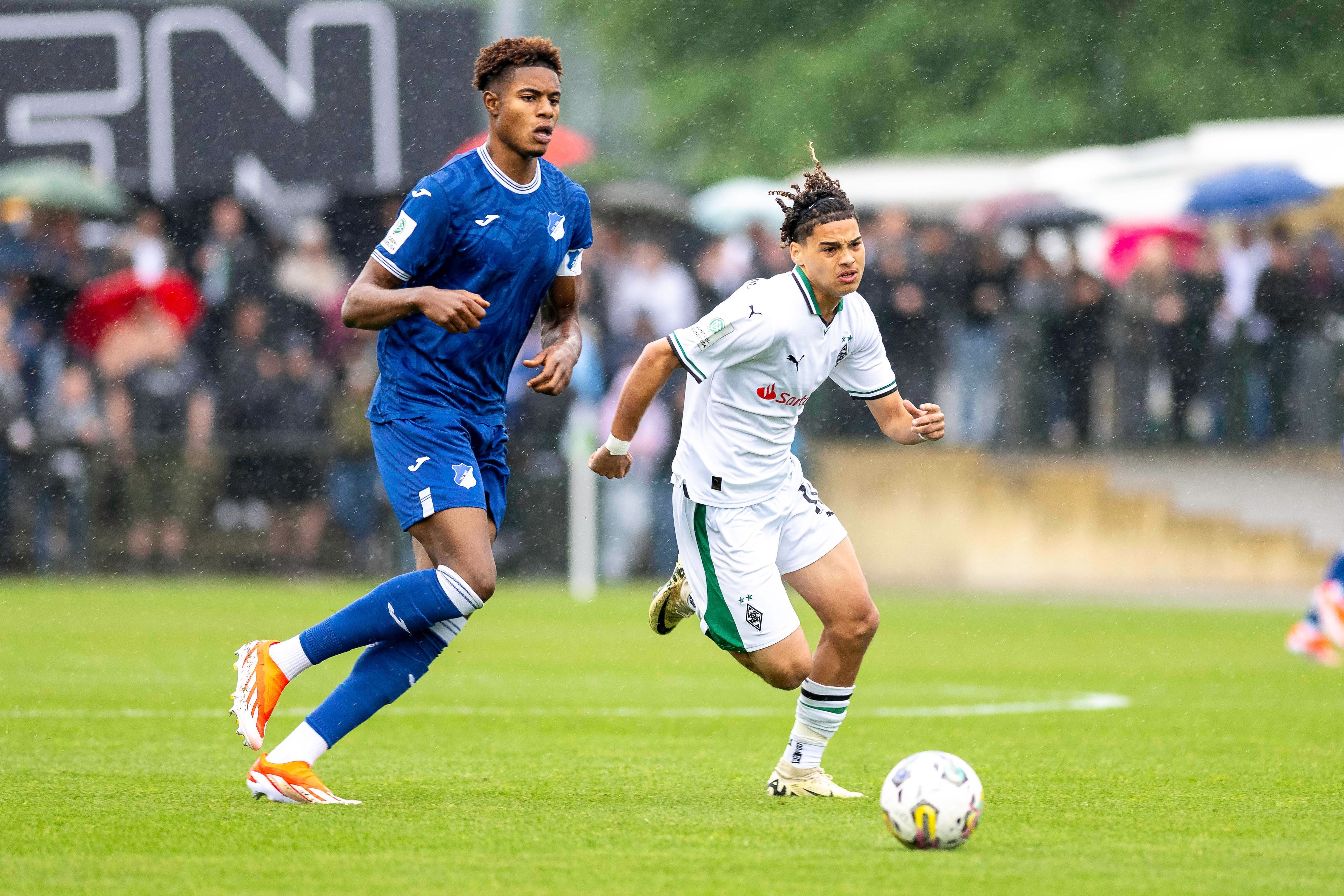 Kilian Sauck im Kampf um den Ball.