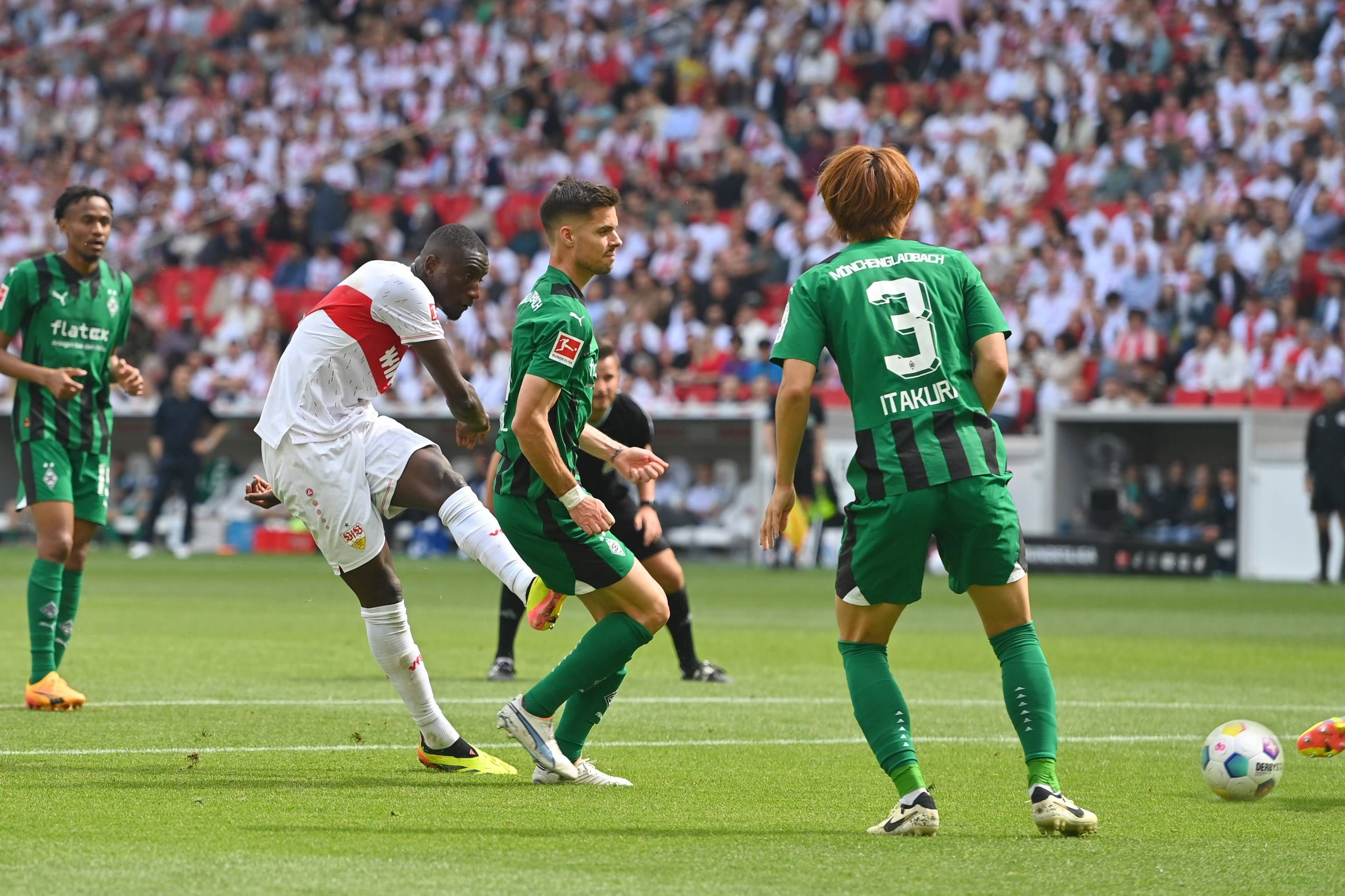 Serhou Guirassy beim 1:0.
