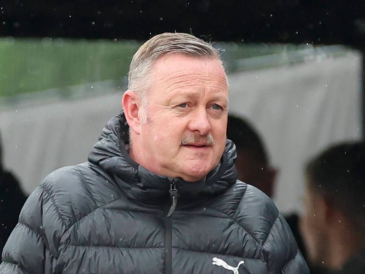 Roland Virkus beim Spiel der U19 von Borussia Mönchengladbach.