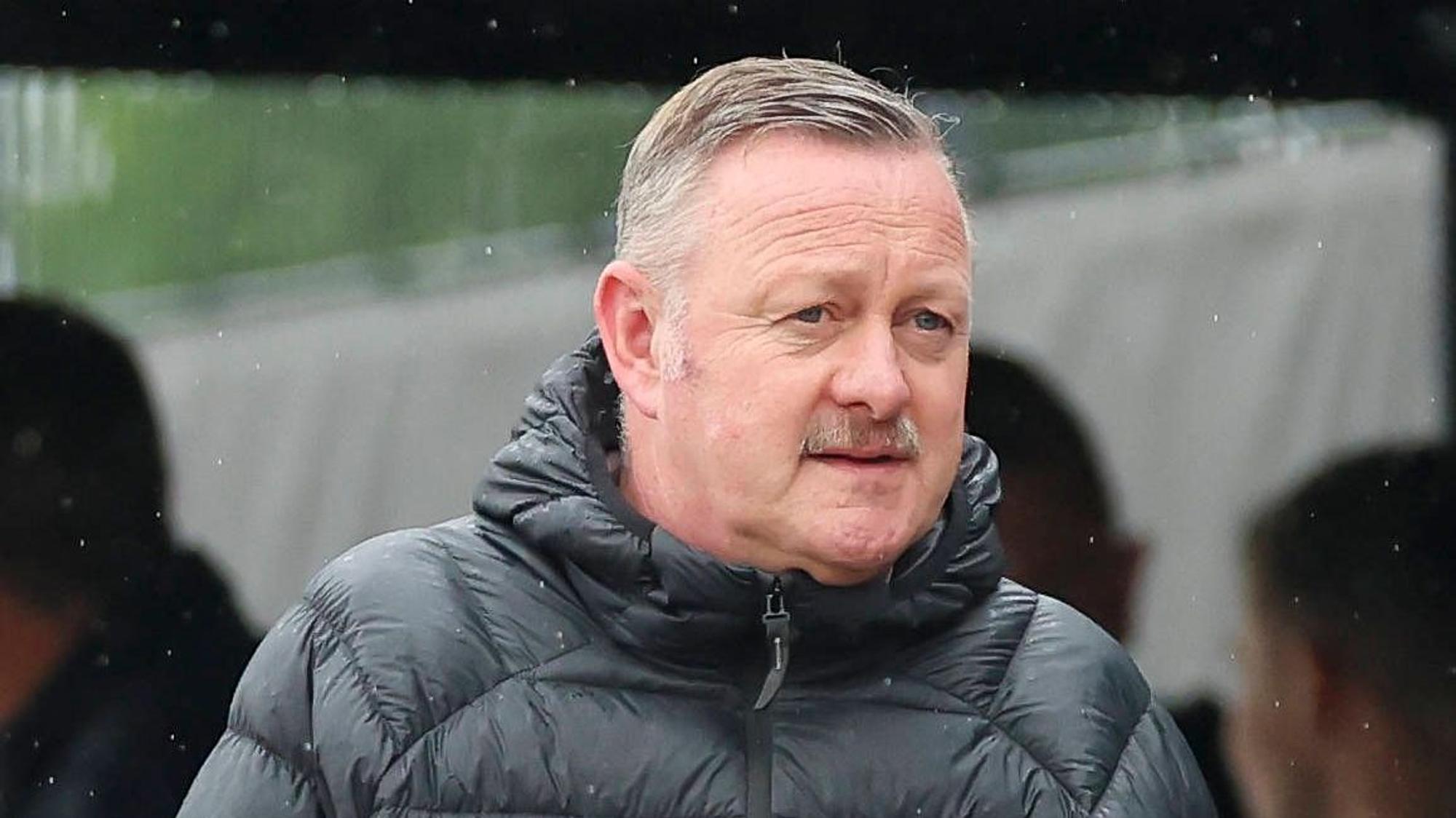 Roland Virkus beim Spiel der U19 von Borussia Mönchengladbach.