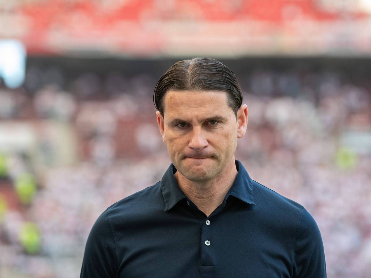 Gerardo Seoane mit enttäuschter Mimik.
