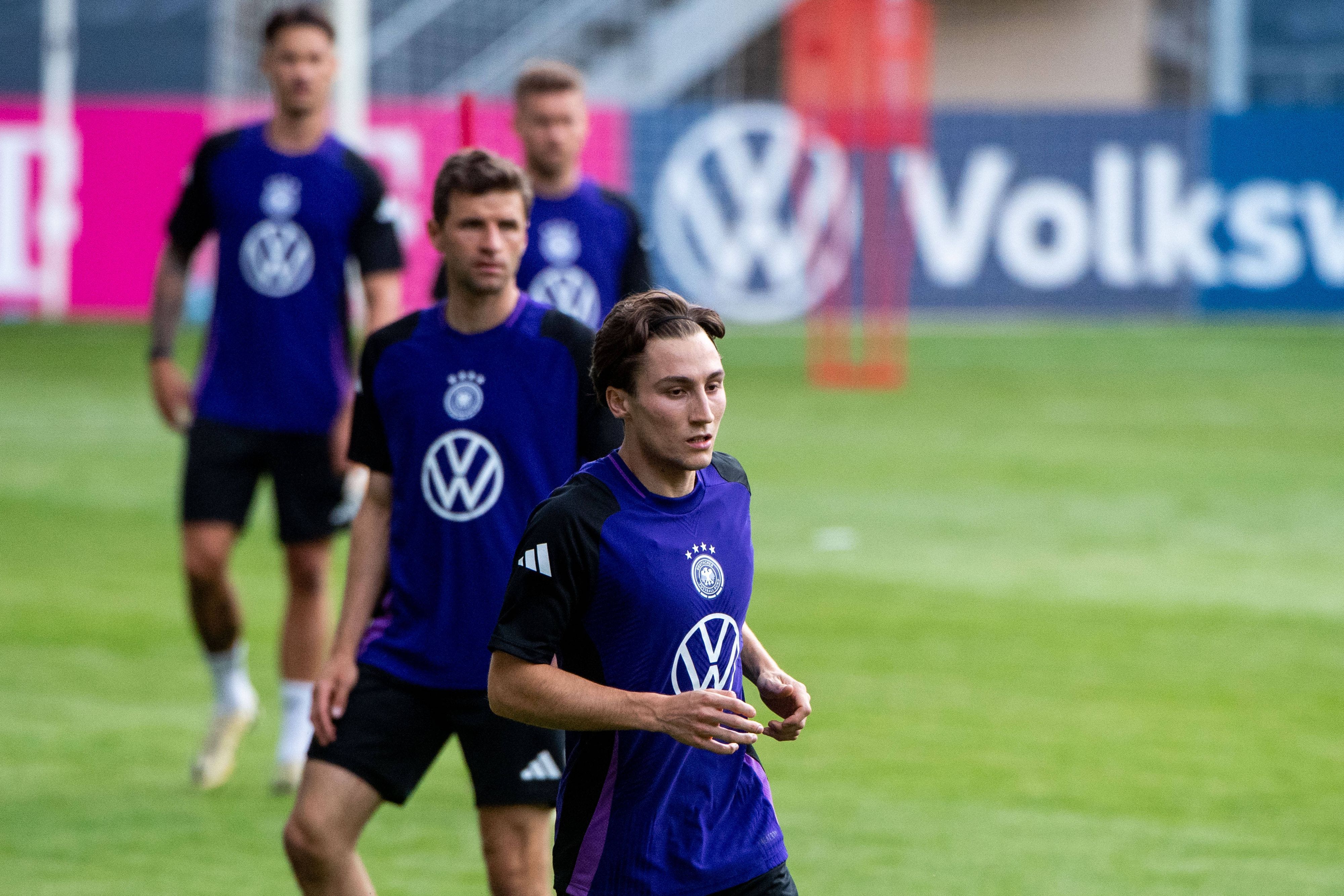 Rocco Reitz im DFB-Trainingsshirt.