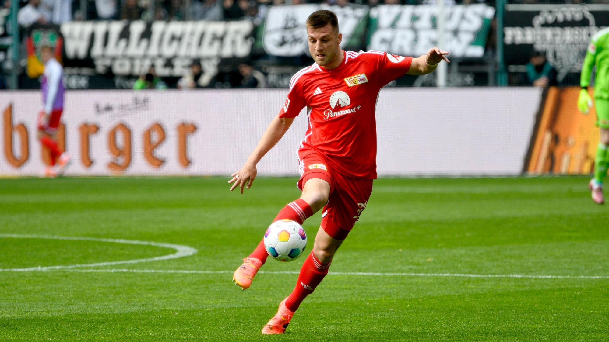 Robin Knoche im Union-Trikot.