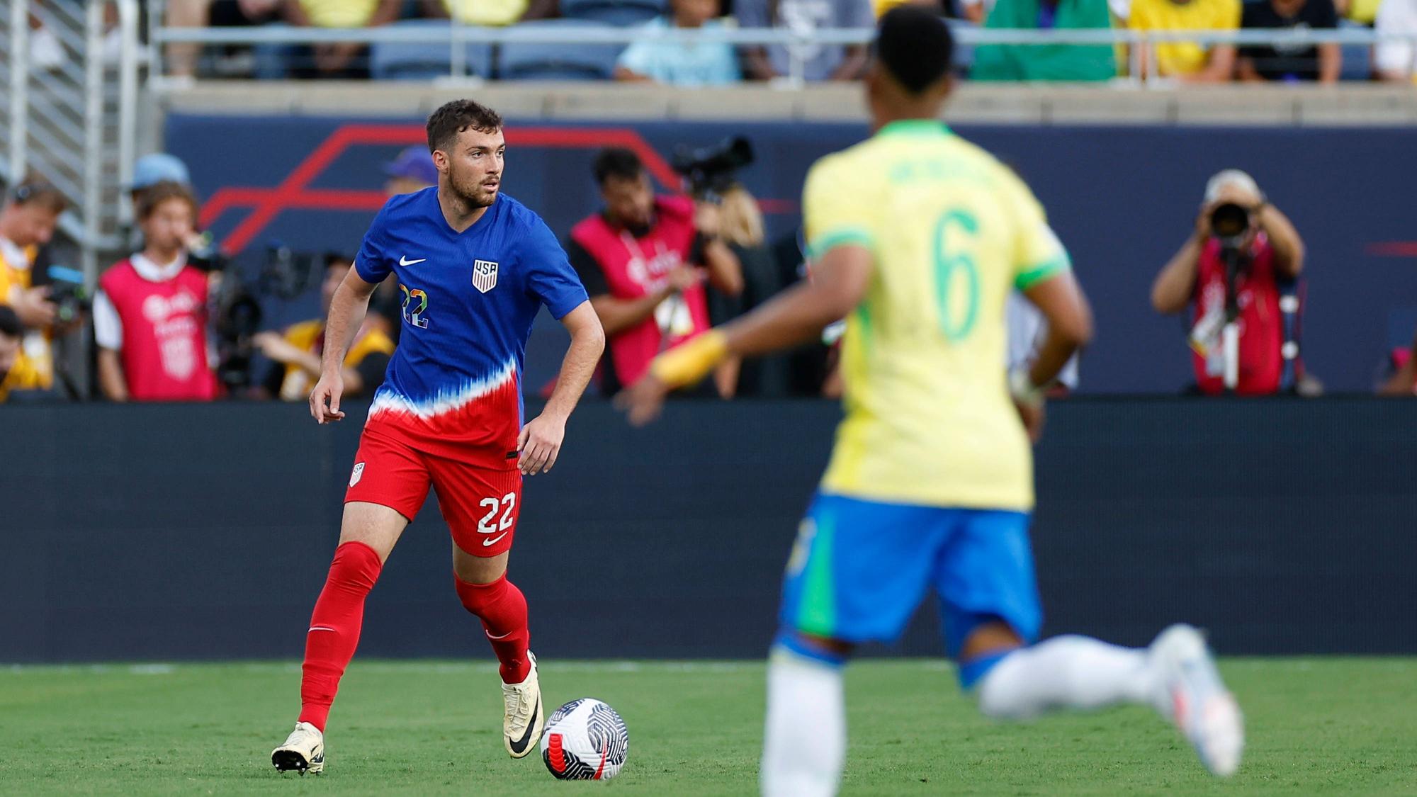 Joe Scally im US-Trikot.