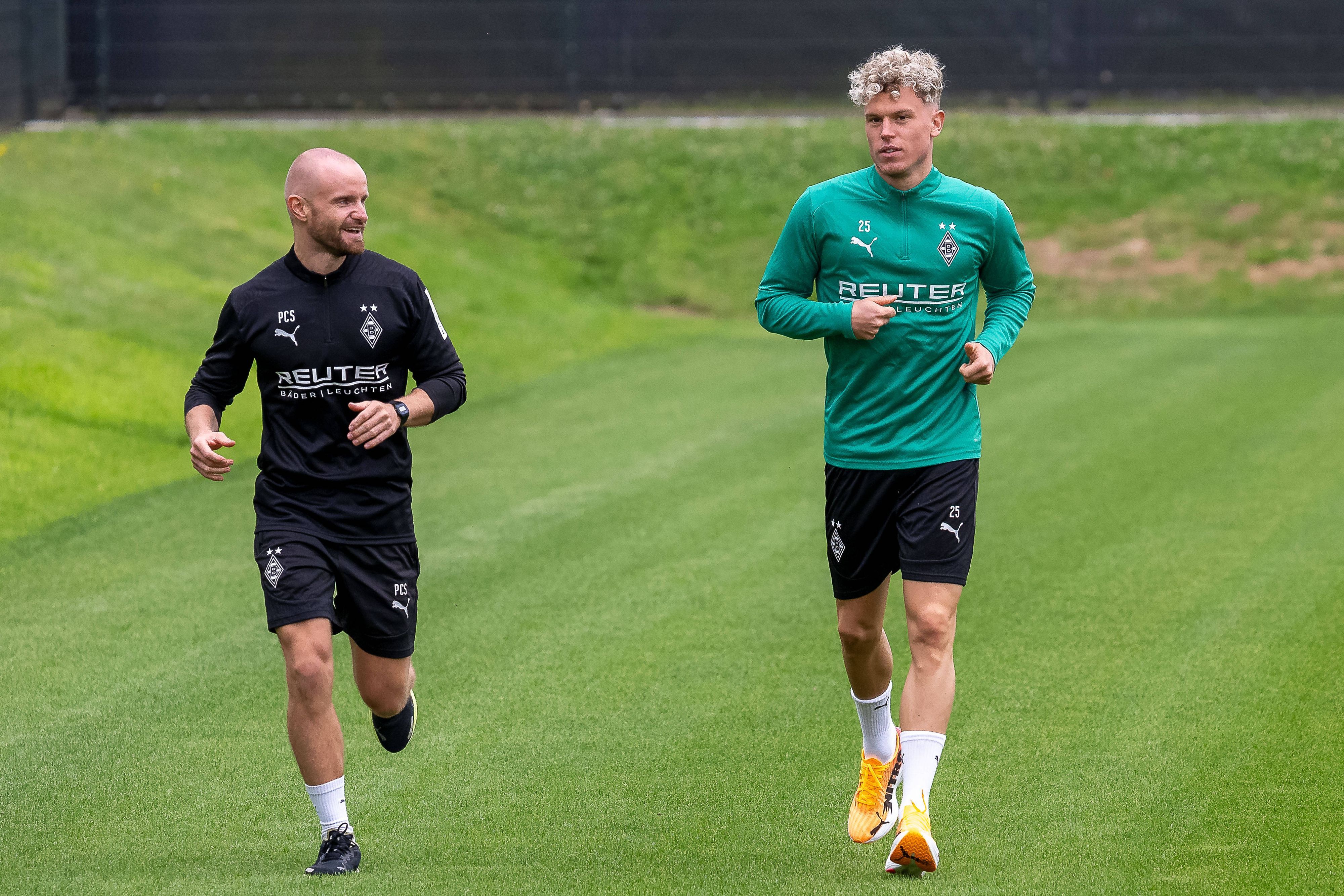 Robin Hack beim Individualtraining.