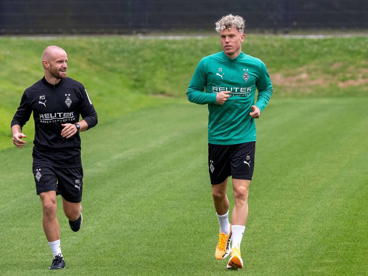 Robin Hack beim Individualtraining.