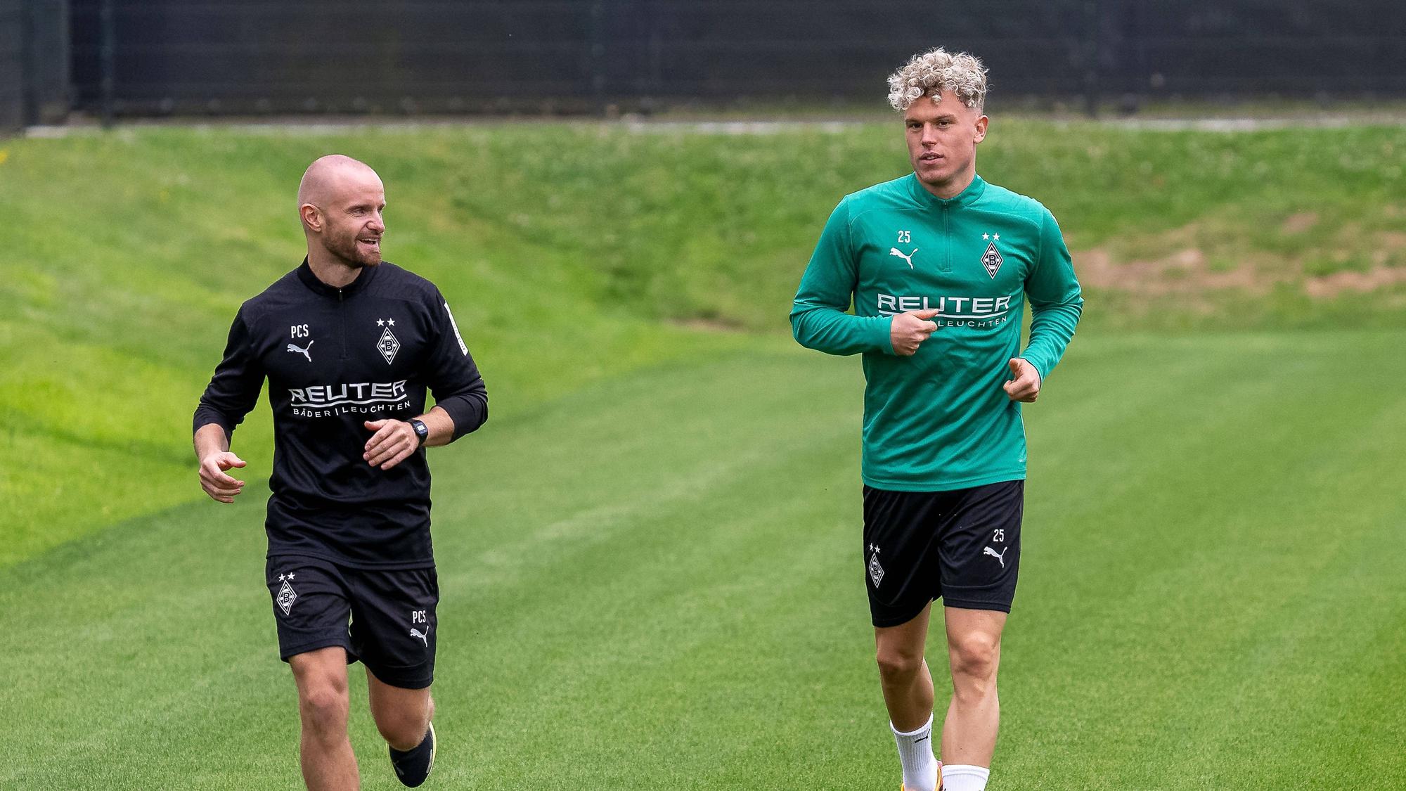 Robin Hack beim Individualtraining.