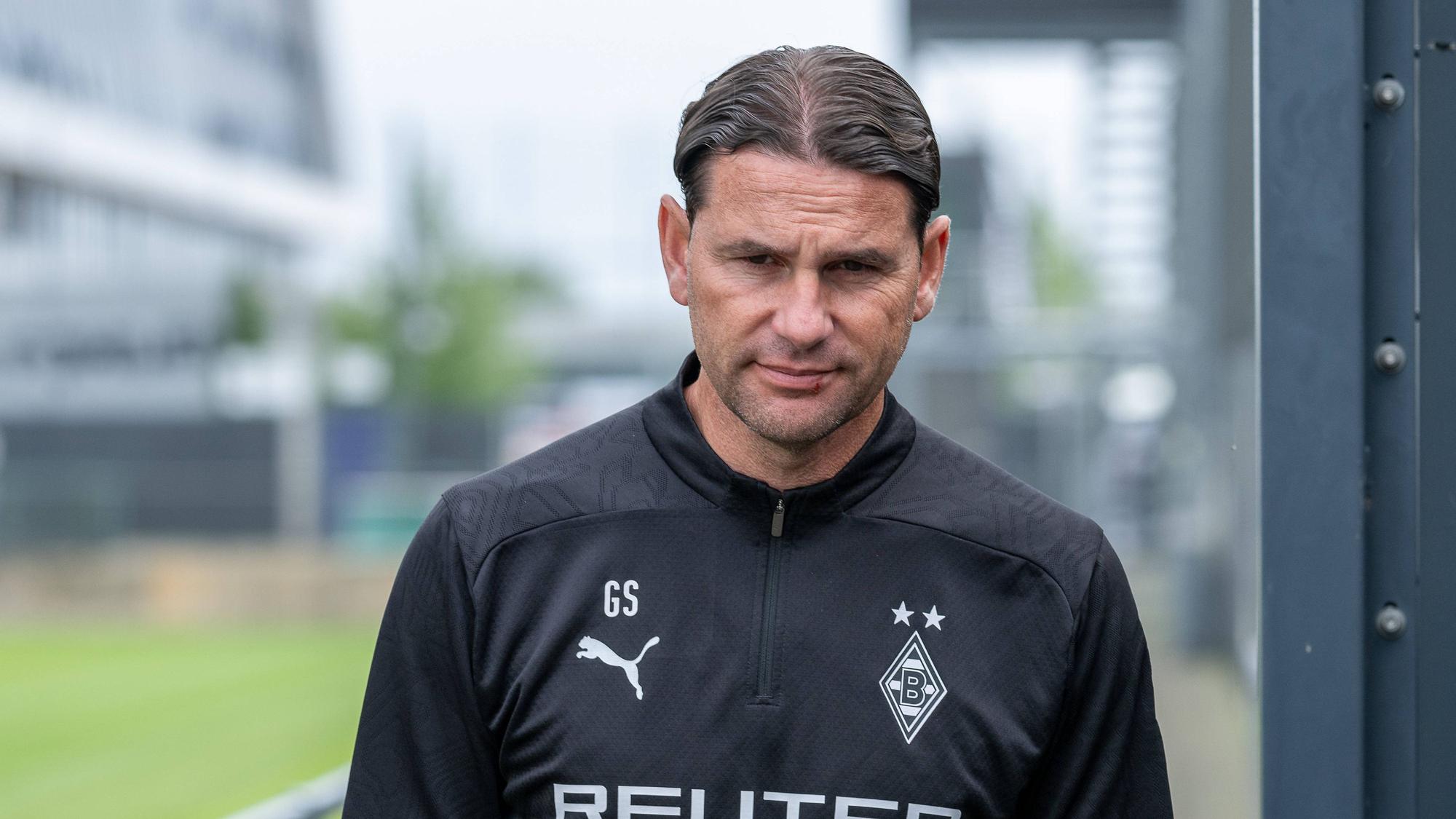 Gerardo Seoane beim Training.