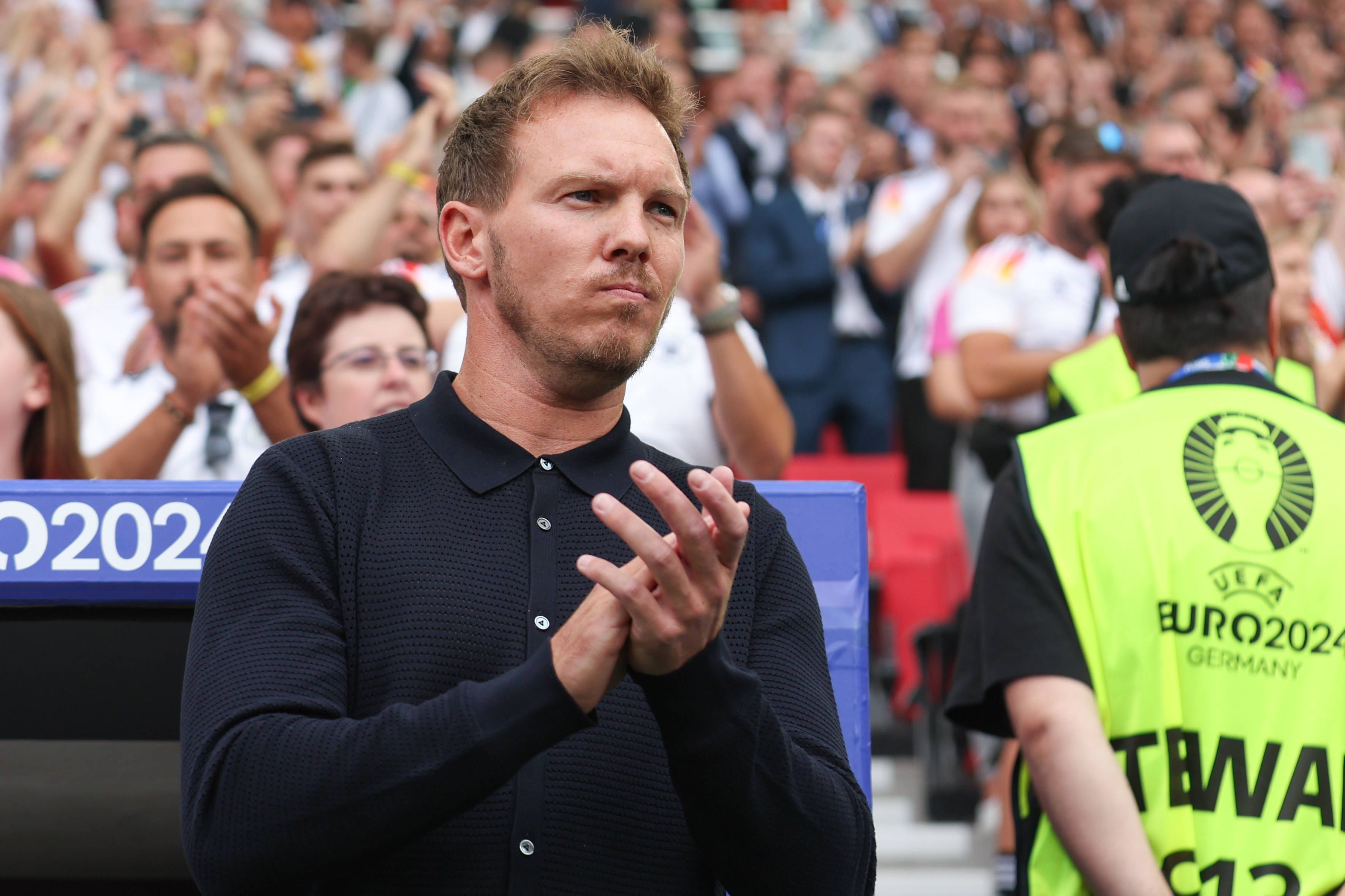 DFB-Coach Julian Nagelsmann bei einem EM-Spiel.