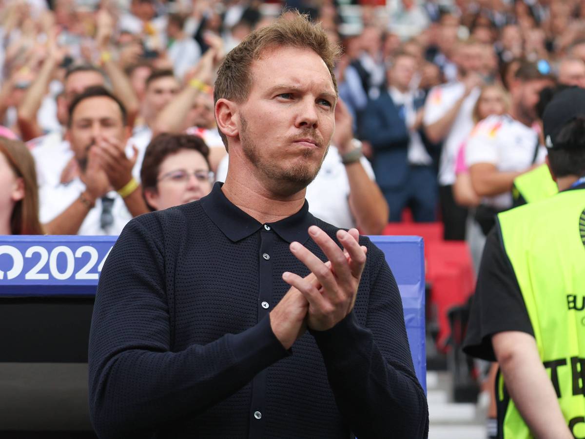 DFB-Coach Julian Nagelsmann bei einem EM-Spiel.