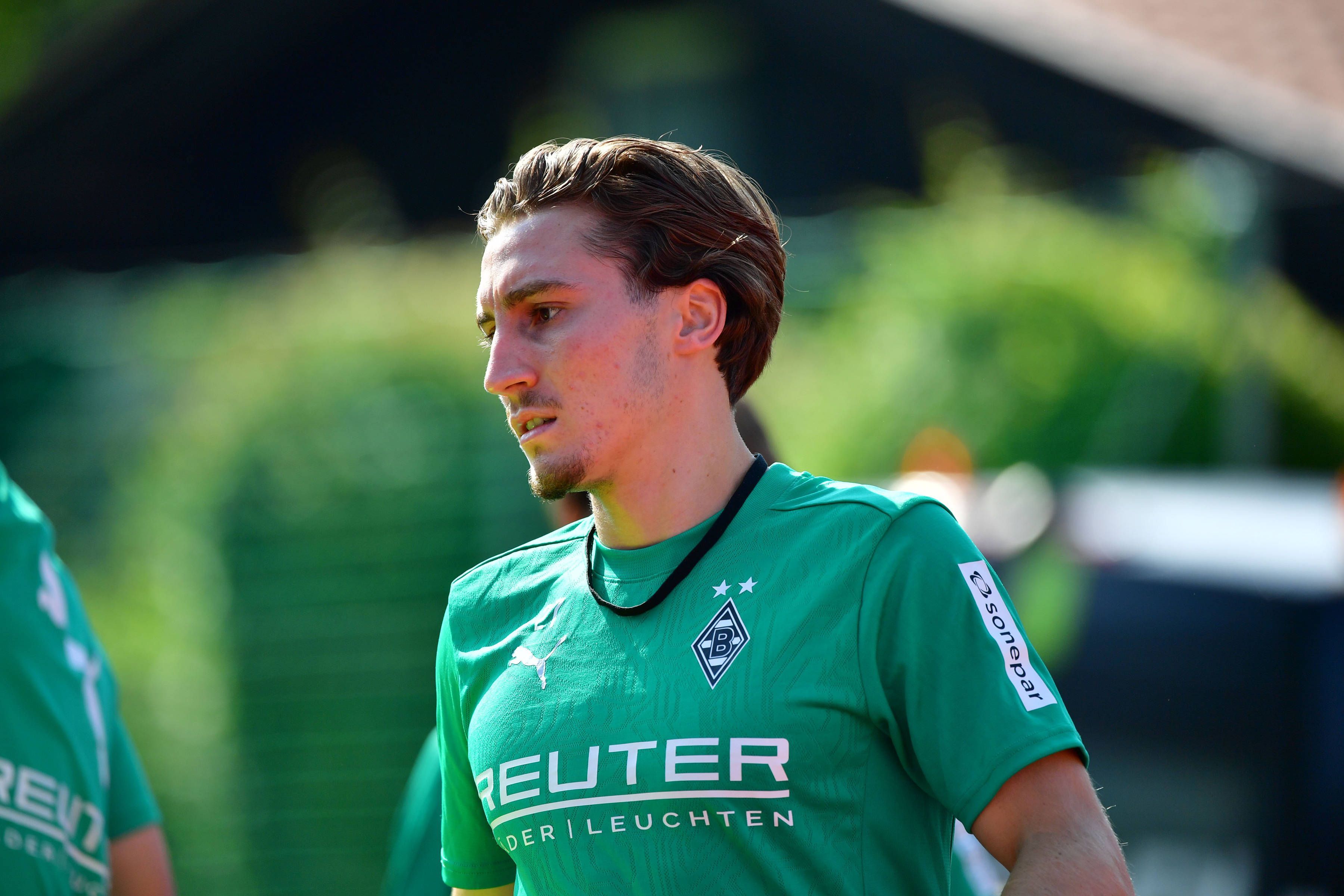 Rocco Reitz beim Training im Trainingslager in Rottach-Egern.