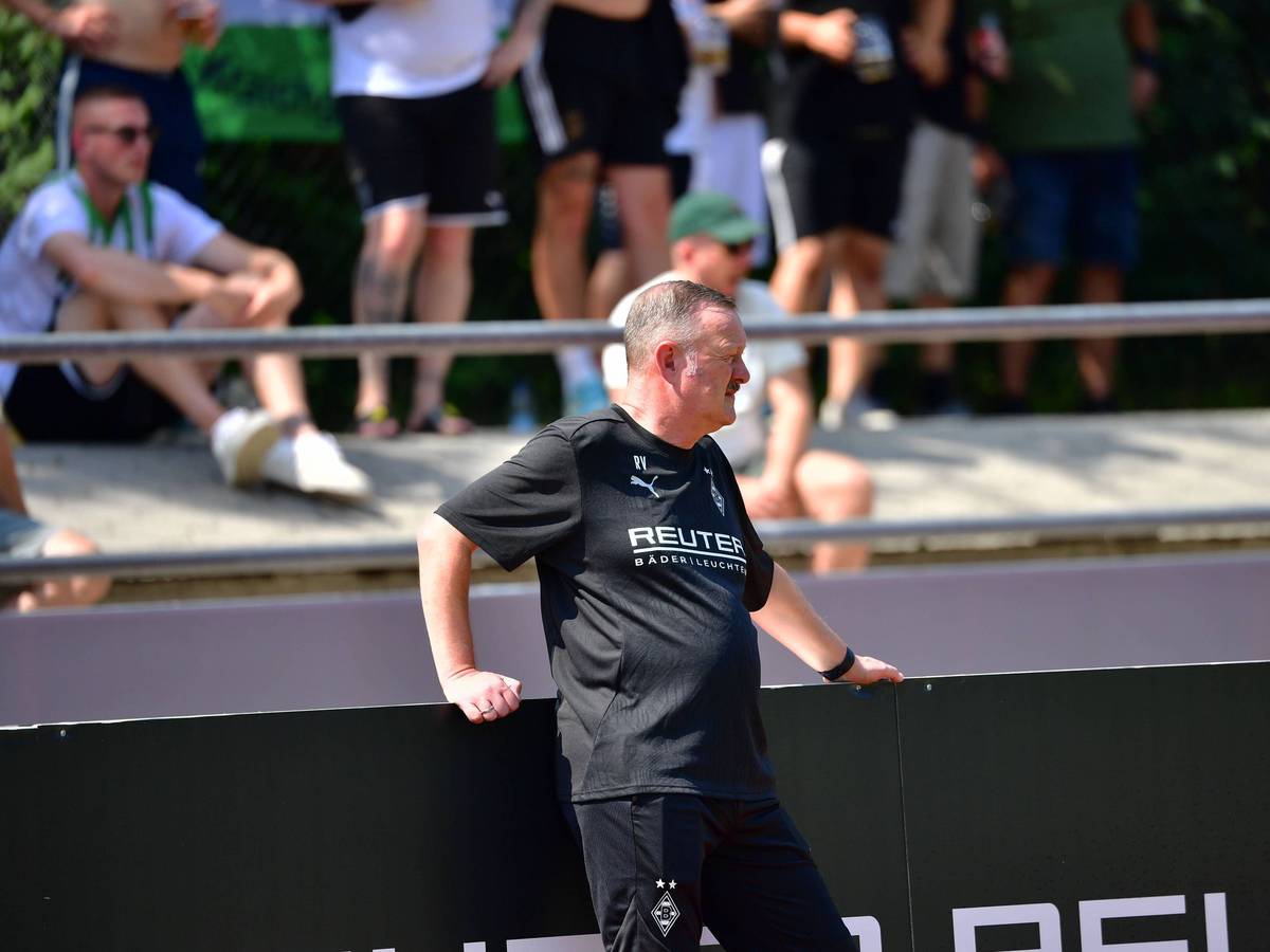 Roland Virkus beim Training im Trainingslager am Tegernsee.