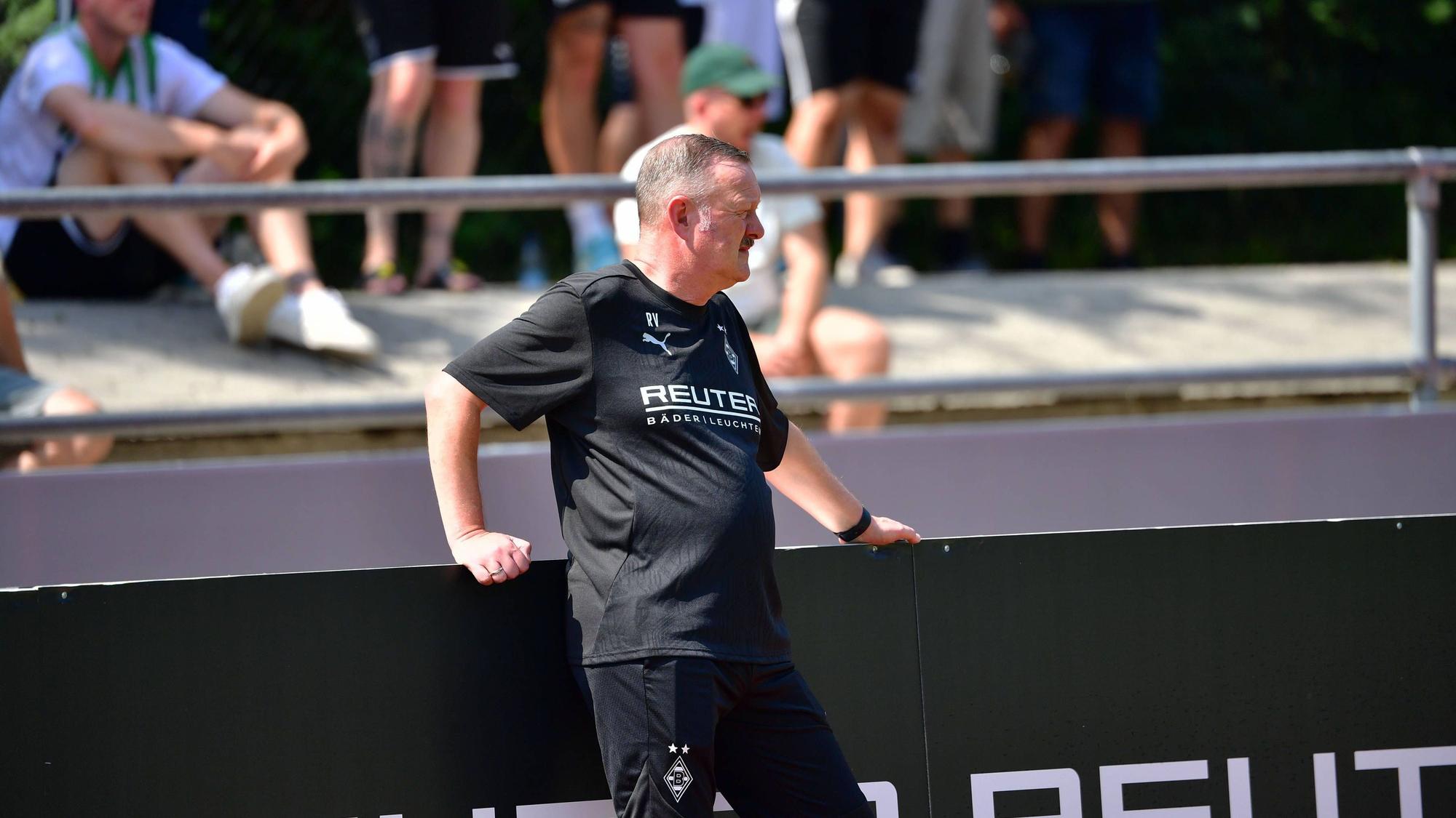 Roland Virkus beim Training im Trainingslager am Tegernsee.