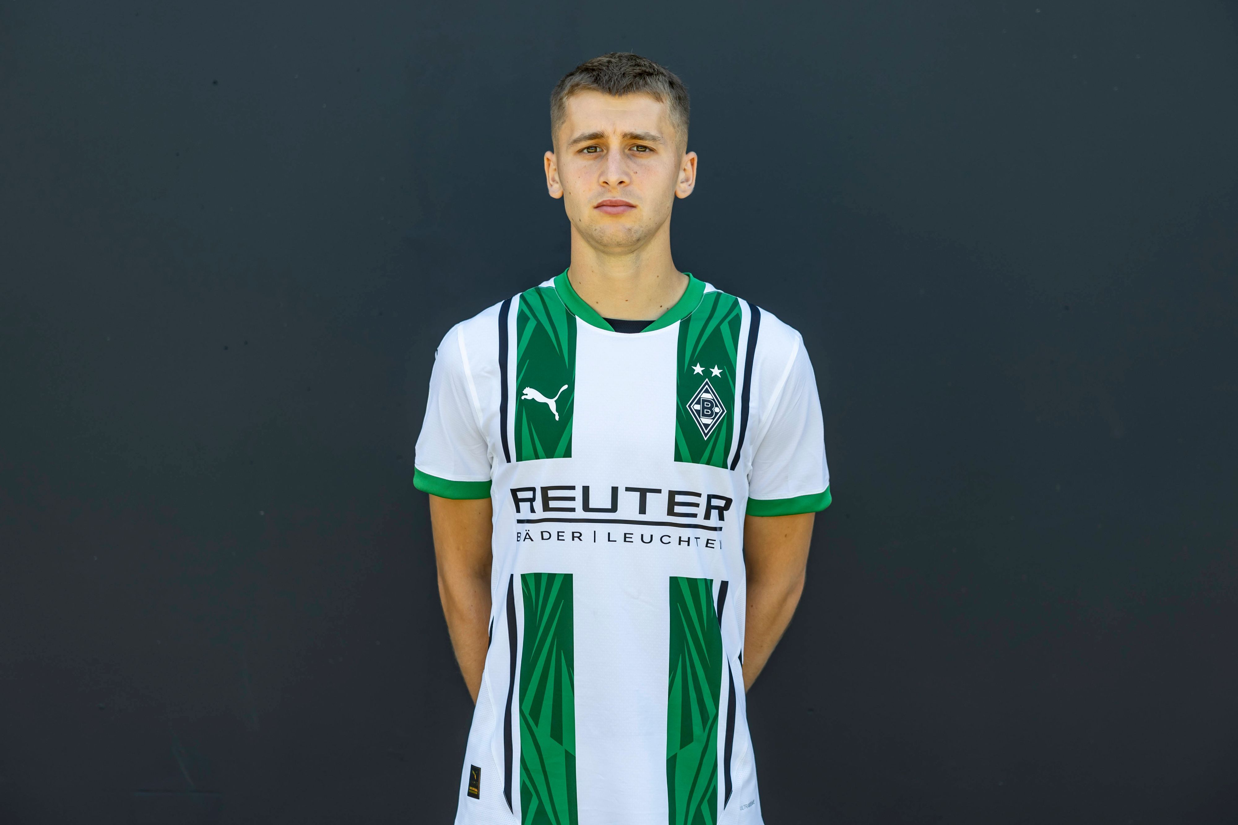 Oscar Fraulo, zentraler Mittelfeldspieler von Fußball-Bundesligist Borussia Mönchengladbach in der Saison 2024/2025.