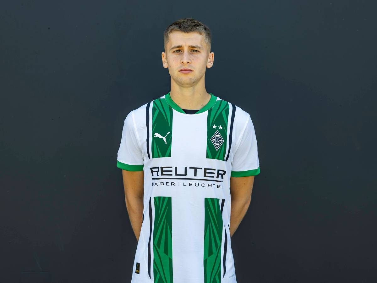 Oscar Fraulo, zentraler Mittelfeldspieler von Fußball-Bundesligist Borussia Mönchengladbach in der Saison 2024/2025.