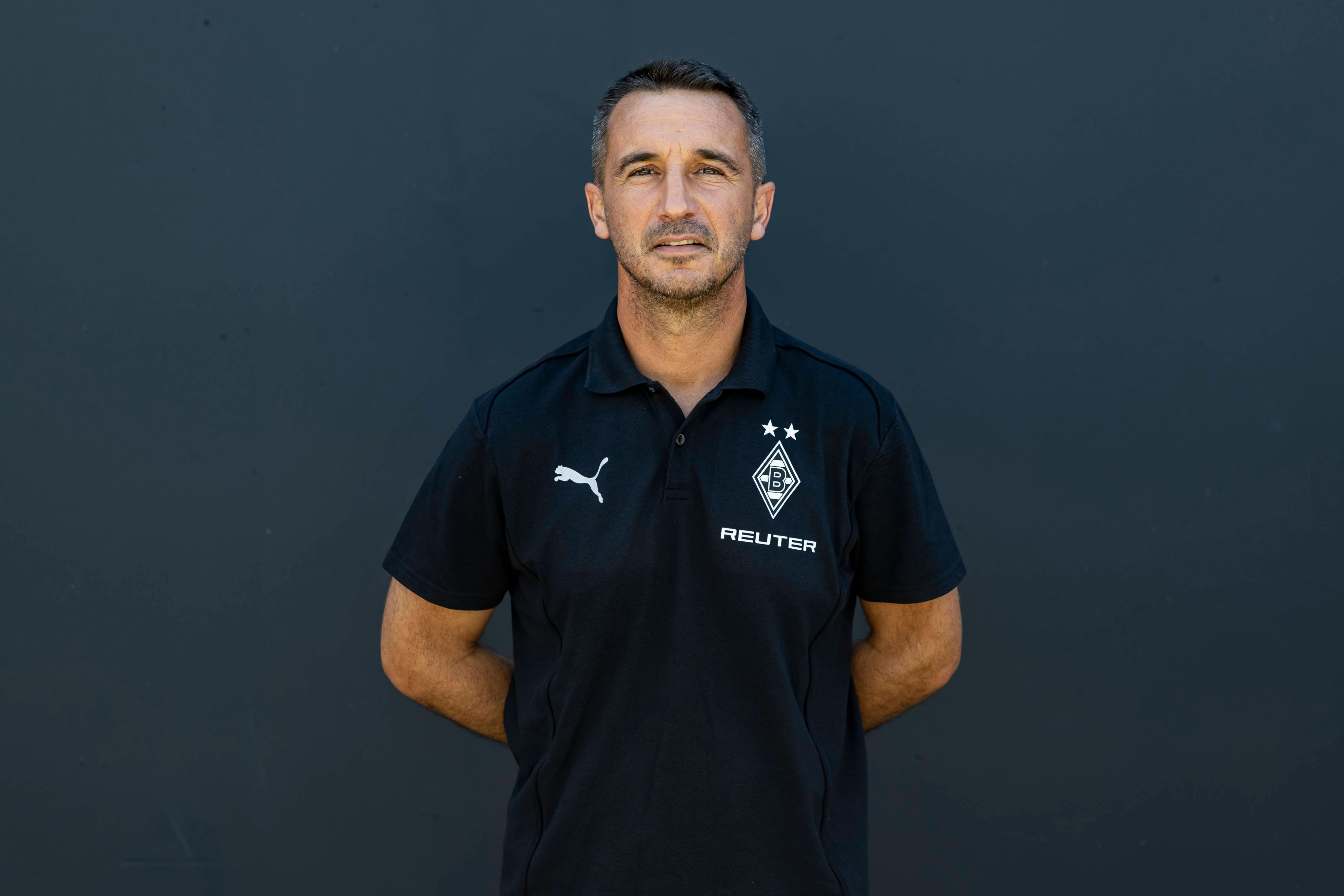 Nicolas Dyon Athletiktrainer von Fußball-Bundesligist Borussia Mönchengladbach in der Saison 2024/25.