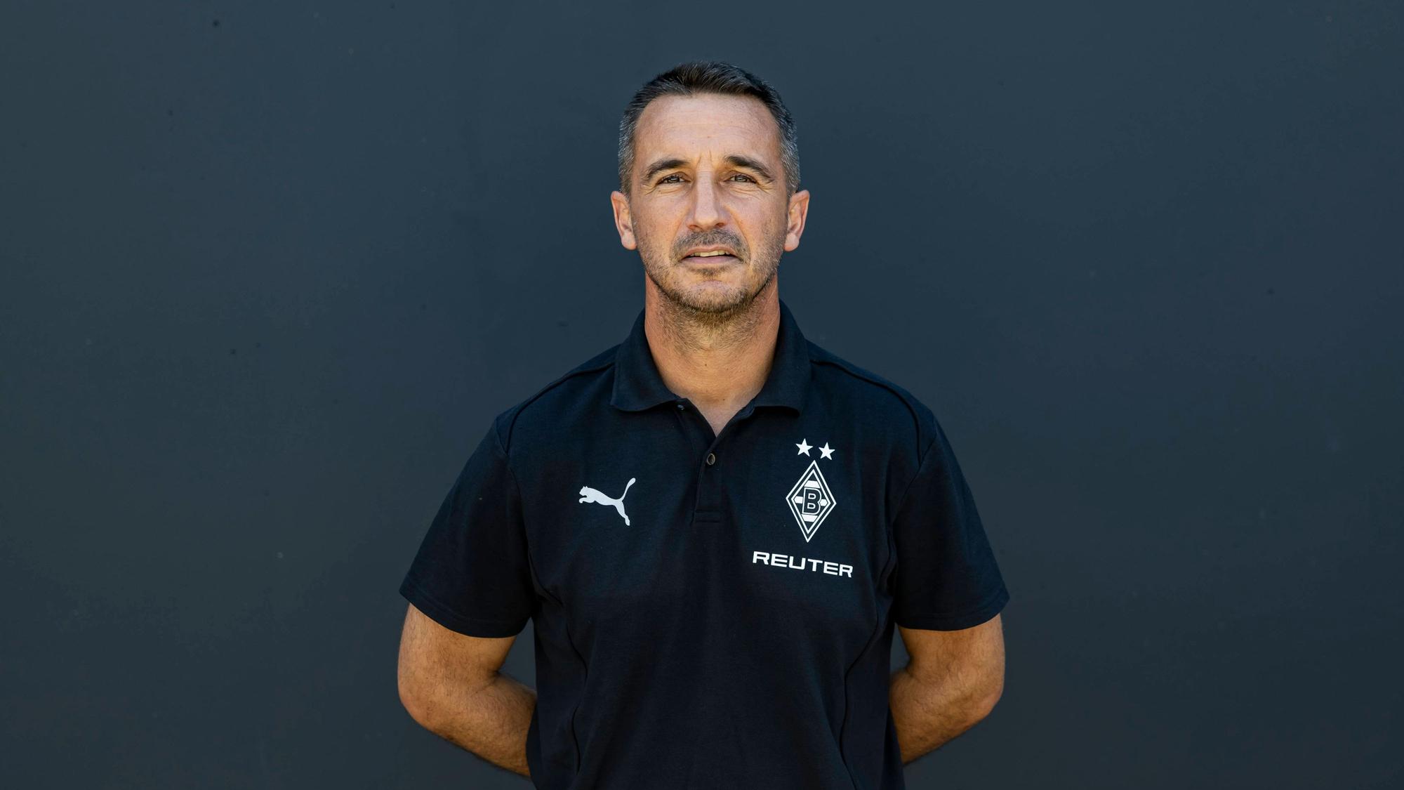 Nicolas Dyon Athletiktrainer von Fußball-Bundesligist Borussia Mönchengladbach in der Saison 2024/25.