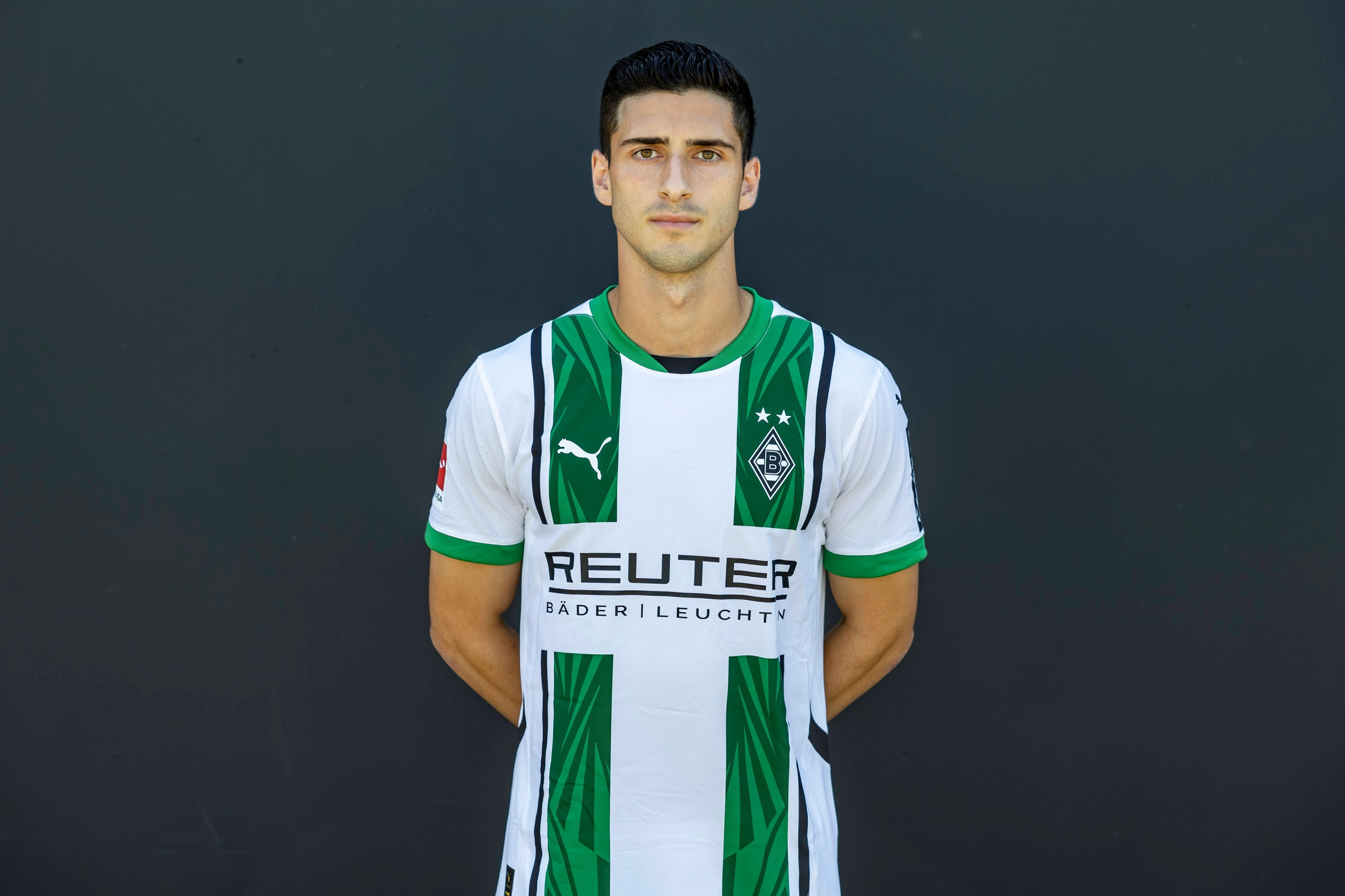 Grant-Leon Ranos, Stürmer von Fußball-Bundesligist Borussia Mönchengladbach in der Saison 2024/2025.