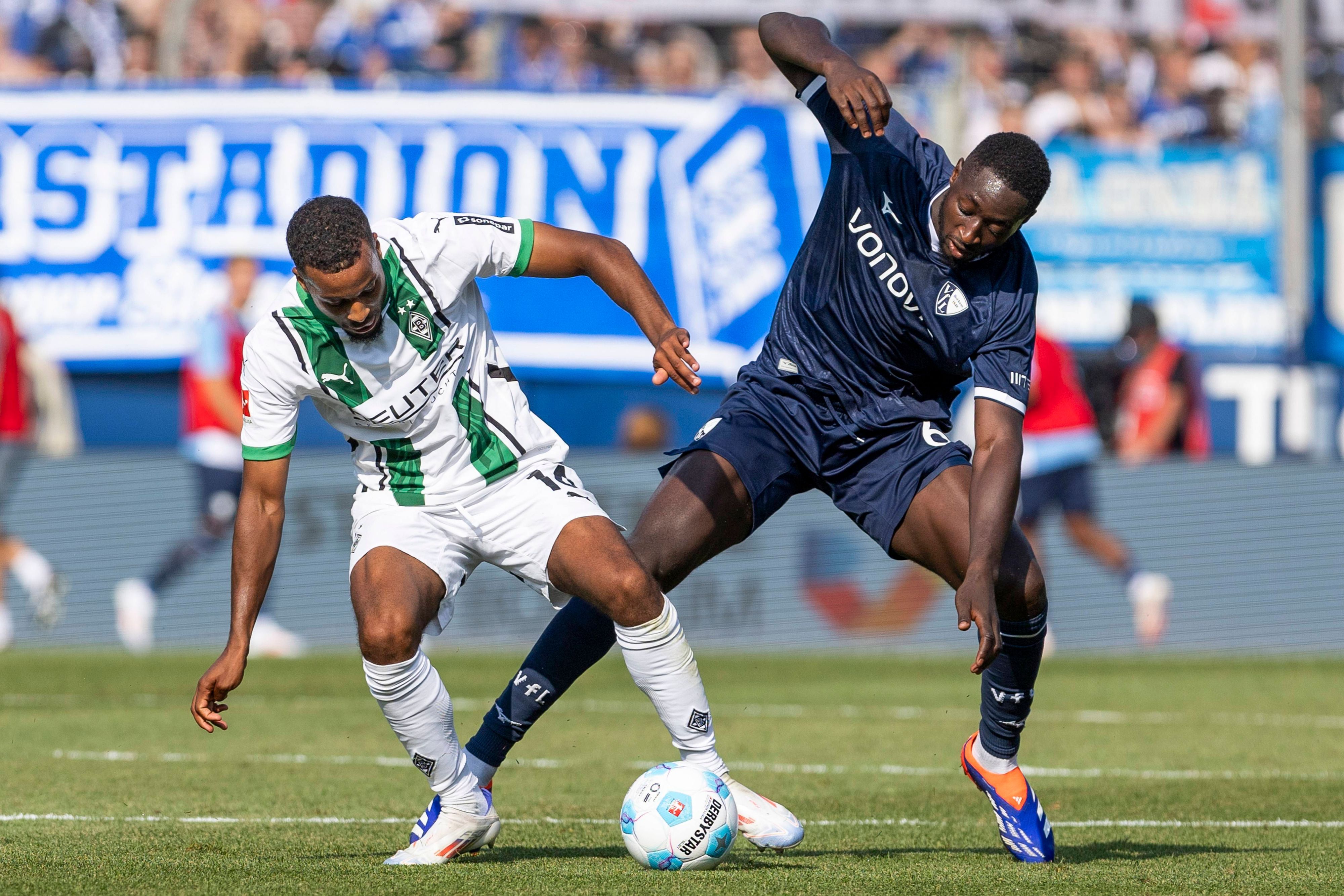 Ibrahima Sissoko im Einsatz für Bochum gegen Gladbach.