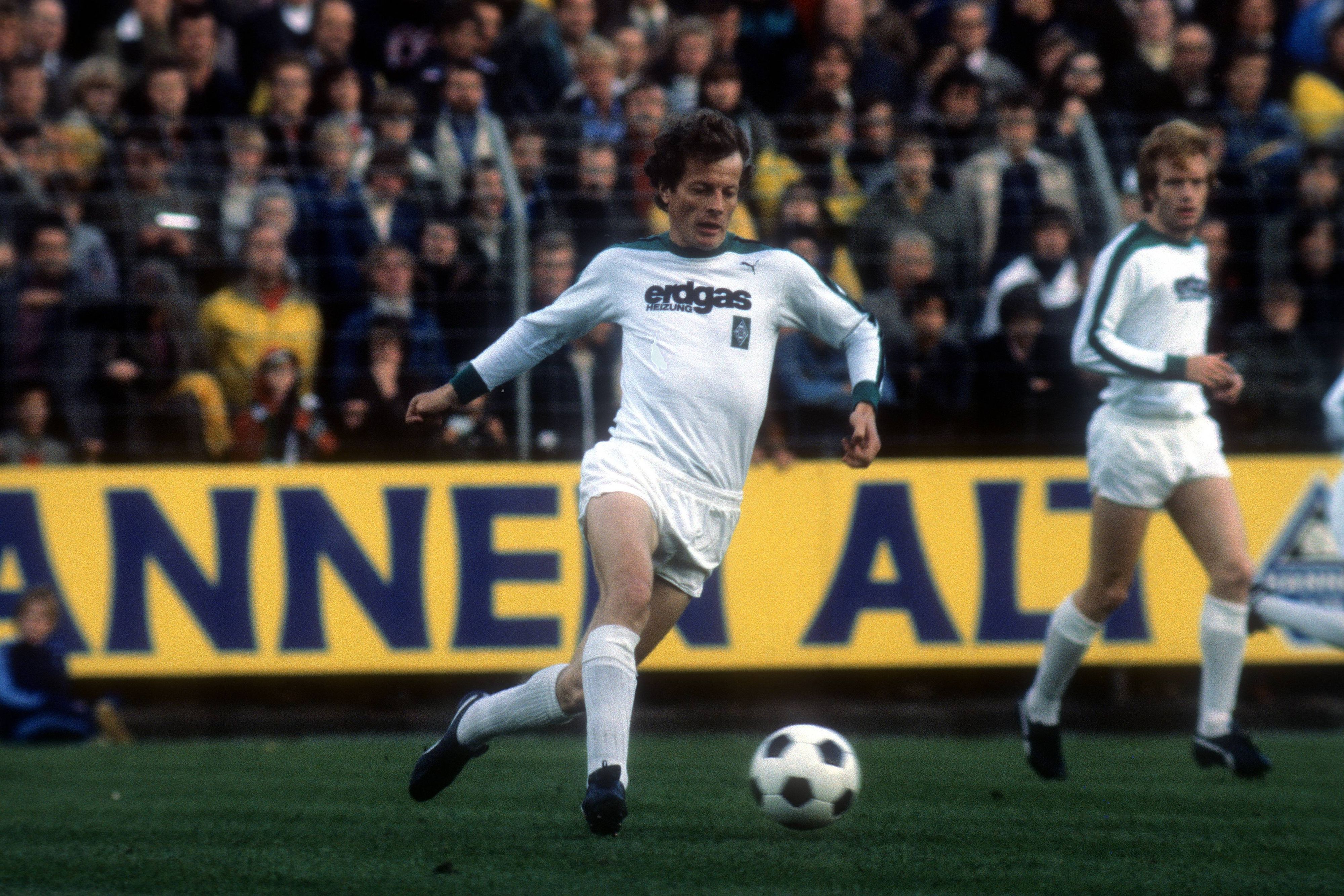Herbert Wimmer am Ball.