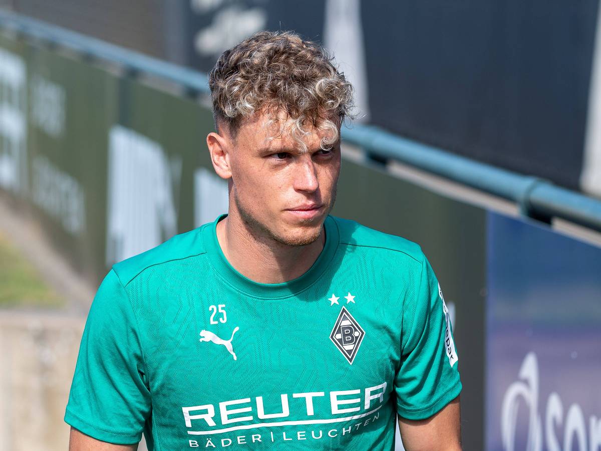 Robin Hack im Training.