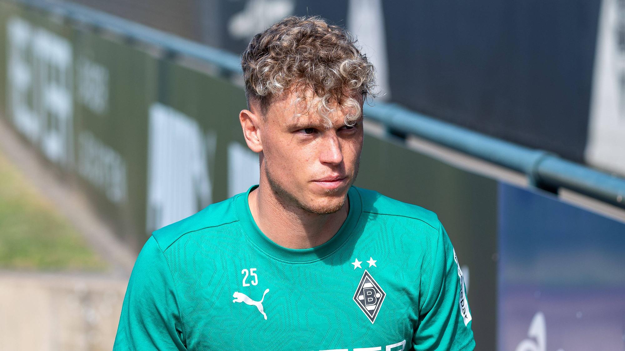 Robin Hack im Training.
