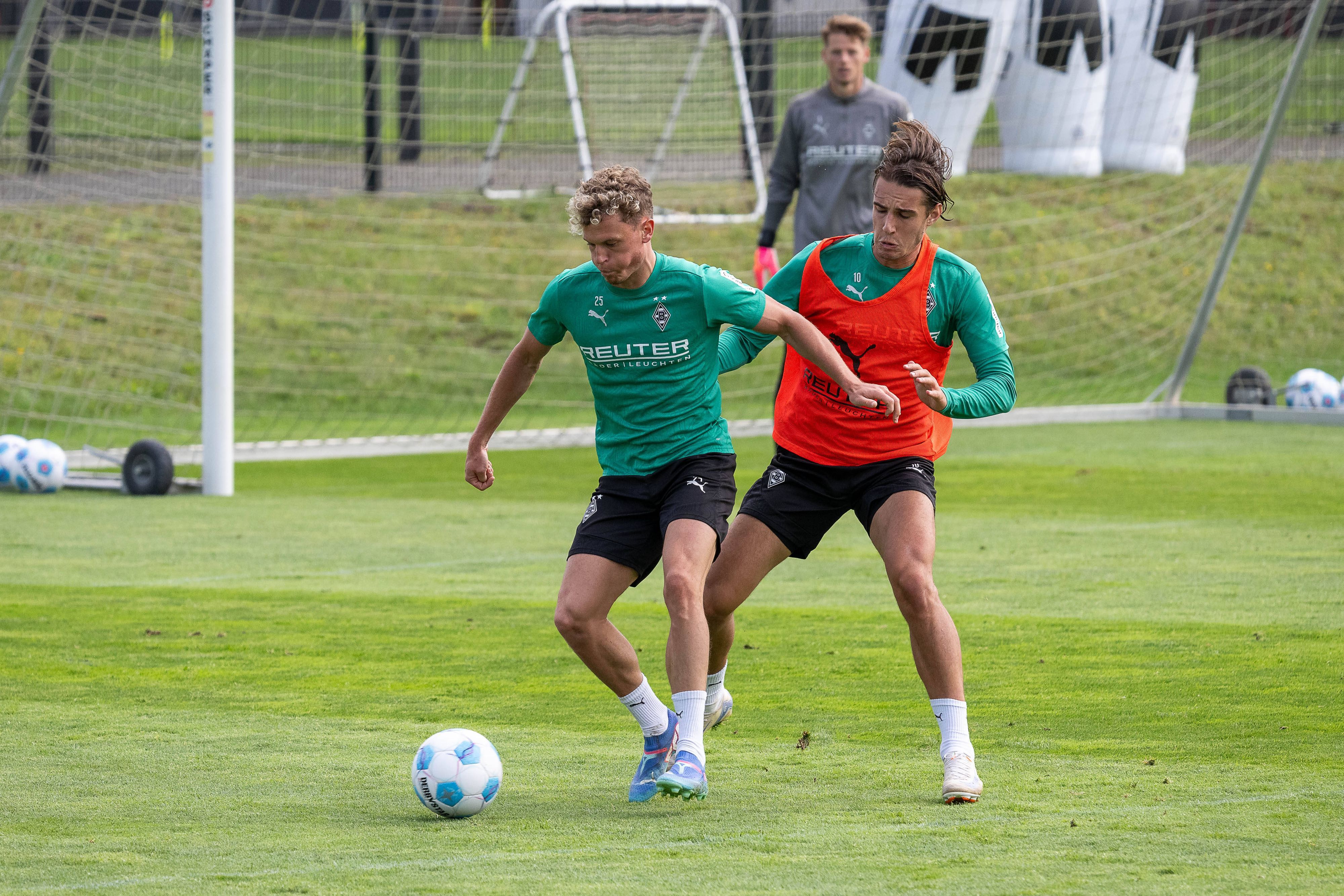Intensives Training bei Borussia.