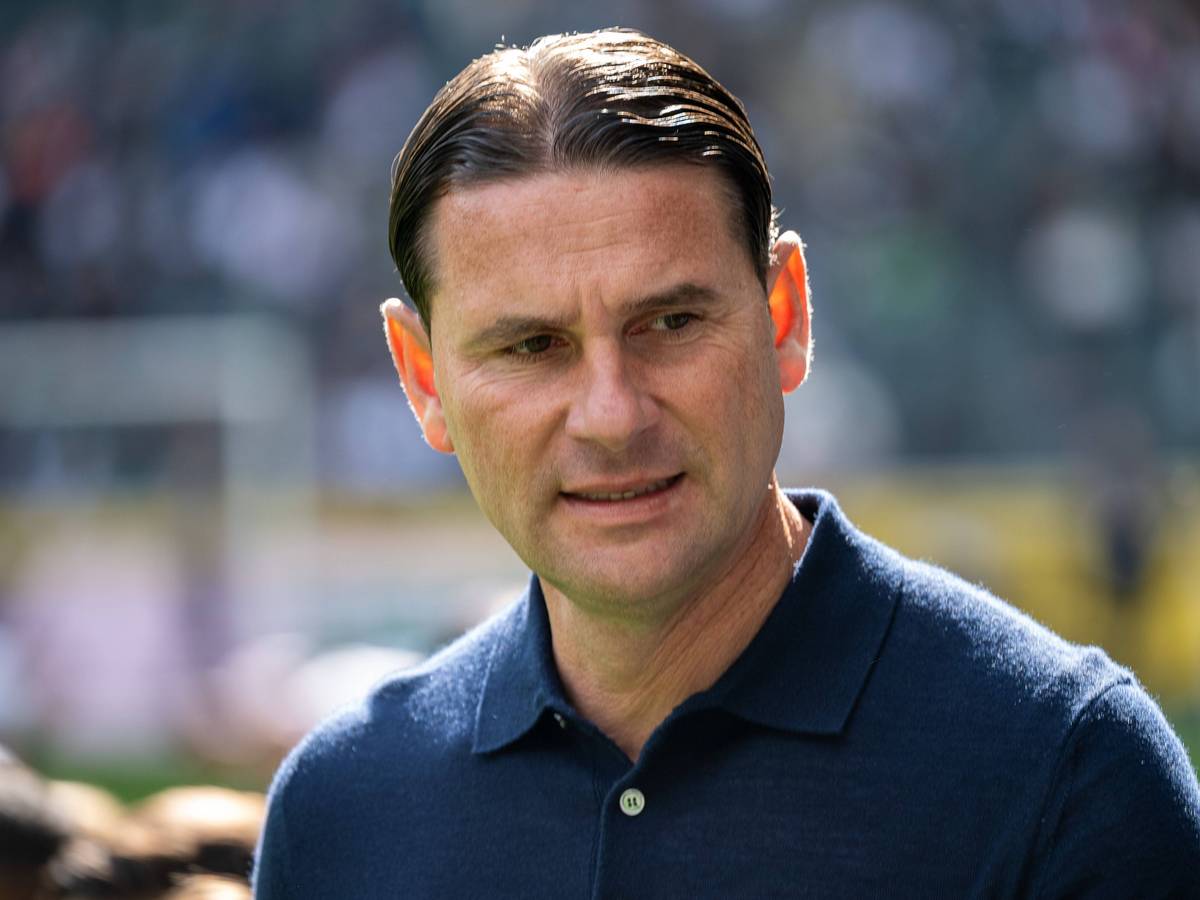 Gerardo Seoane vor einem Interview mit Sky.