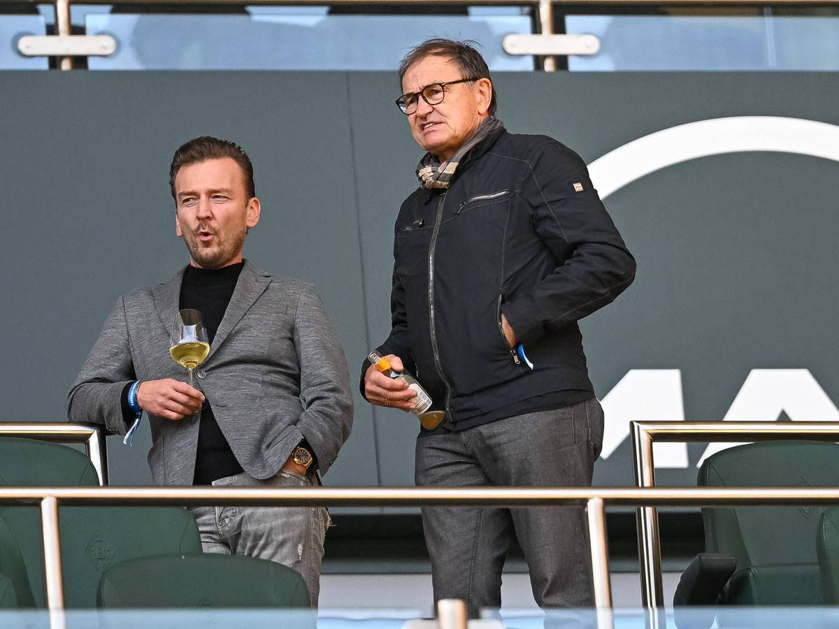Ewald Lienen zu Gast im Borussia-Park.