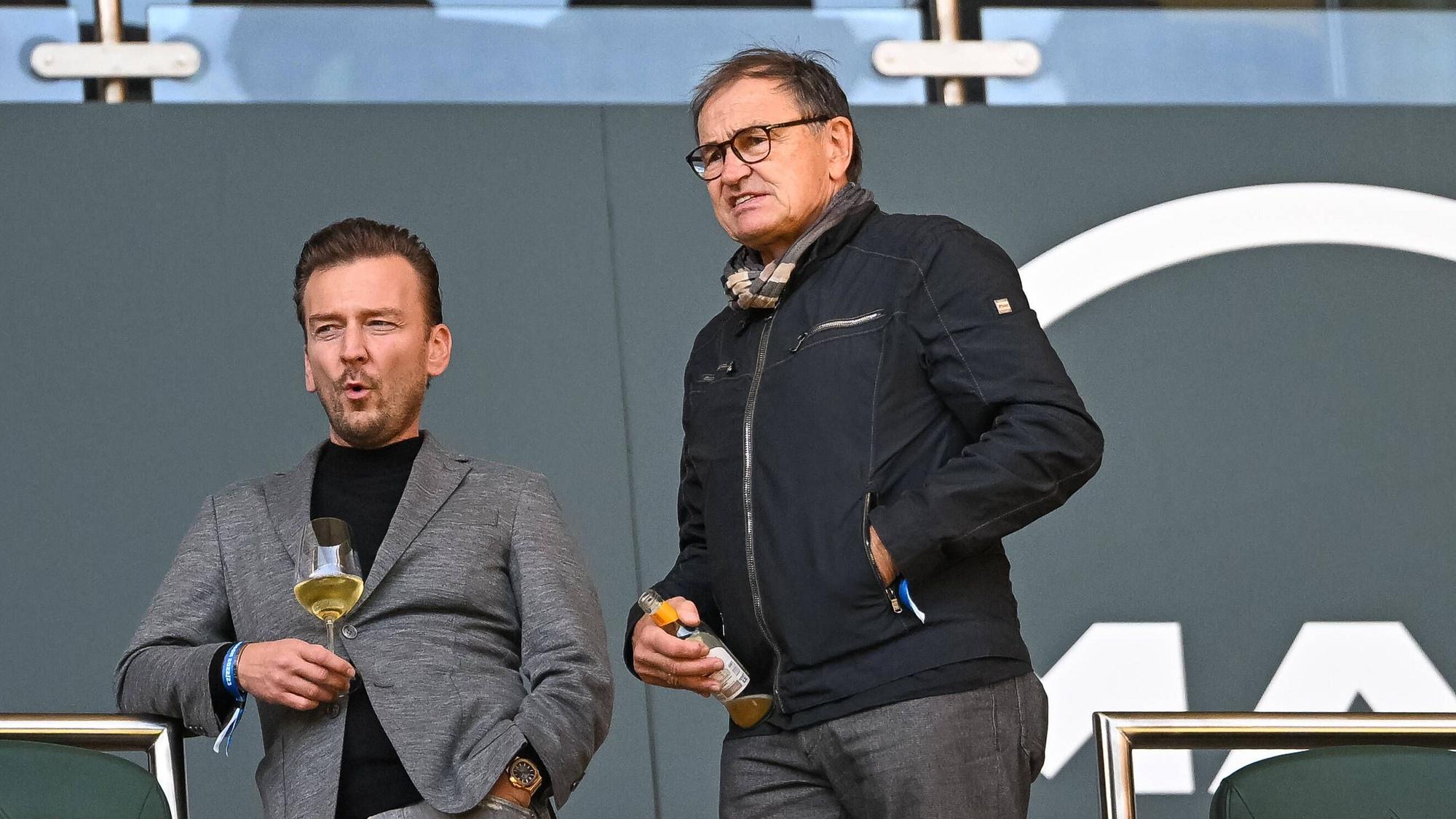 Ewald Lienen zu Gast im Borussia-Park.