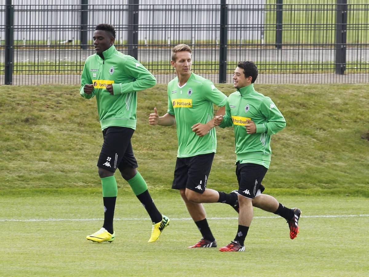 Laufen nach den Training.