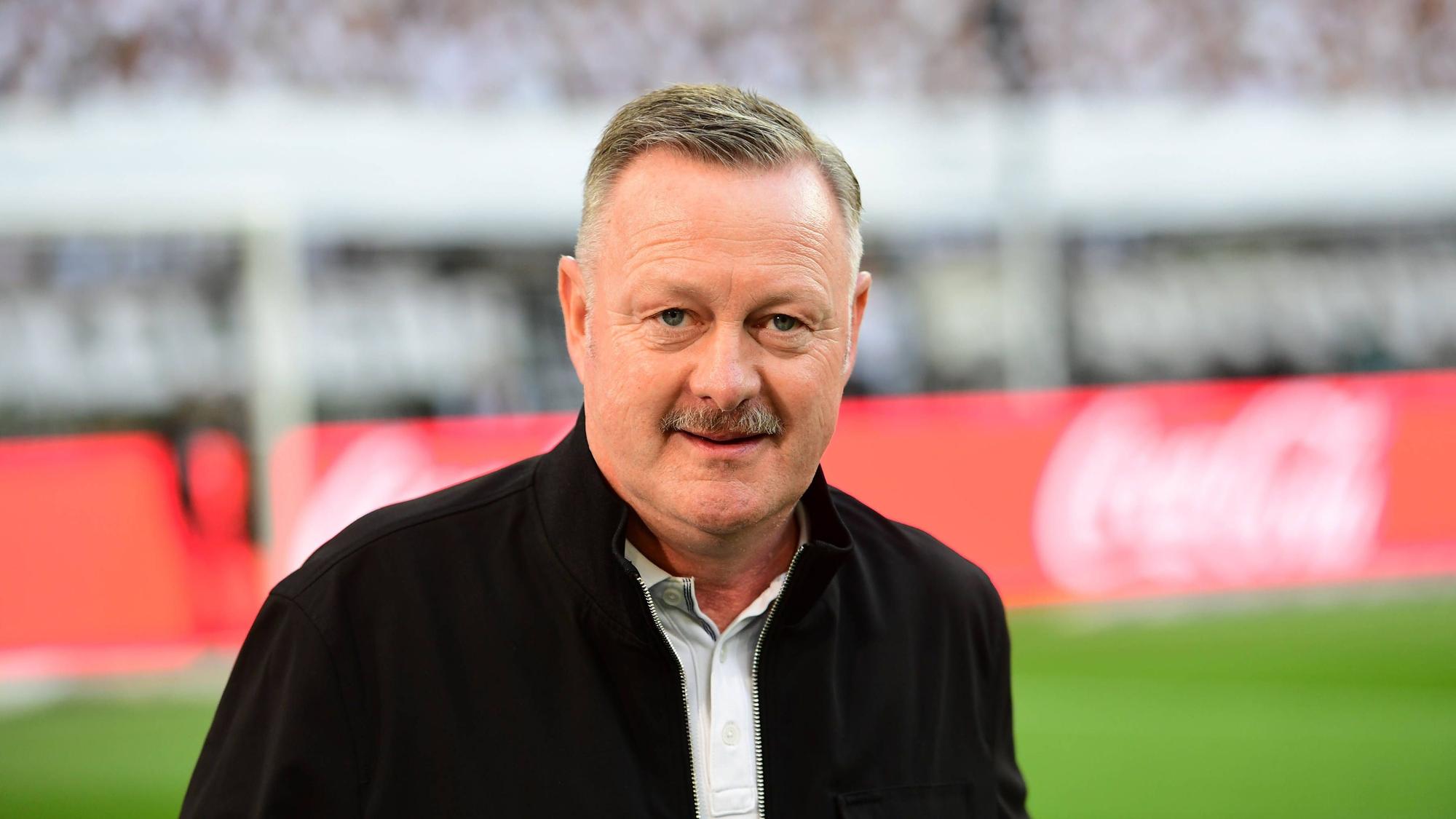 Roland Virkus beim Bundesliga-Auftakt.