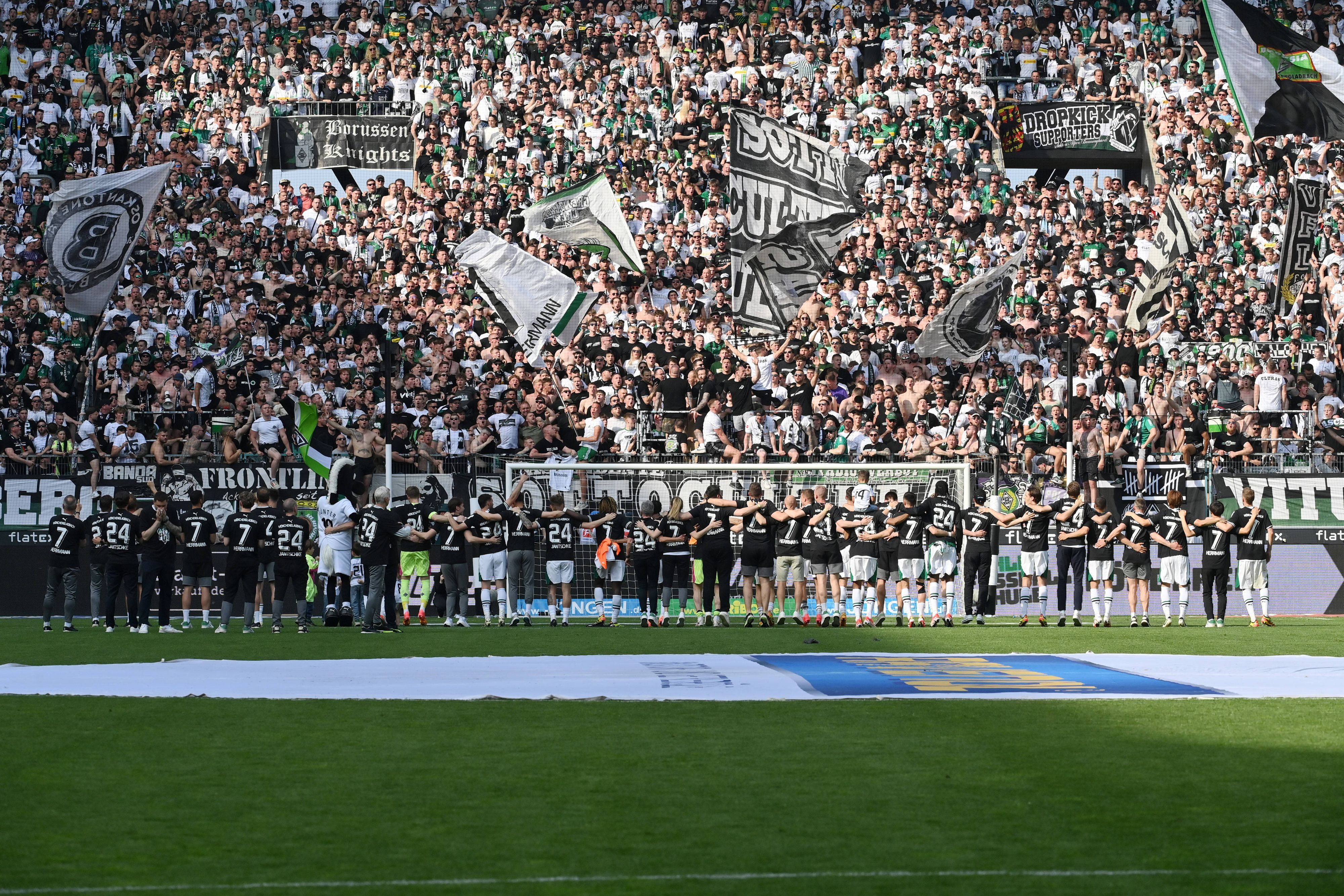 Schöner Abschied nach dem letzten Heimspiel der Saison.