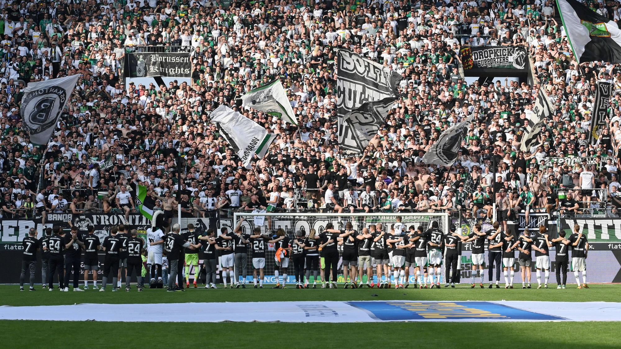 Schöner Abschied nach dem letzten Heimspiel der Saison.