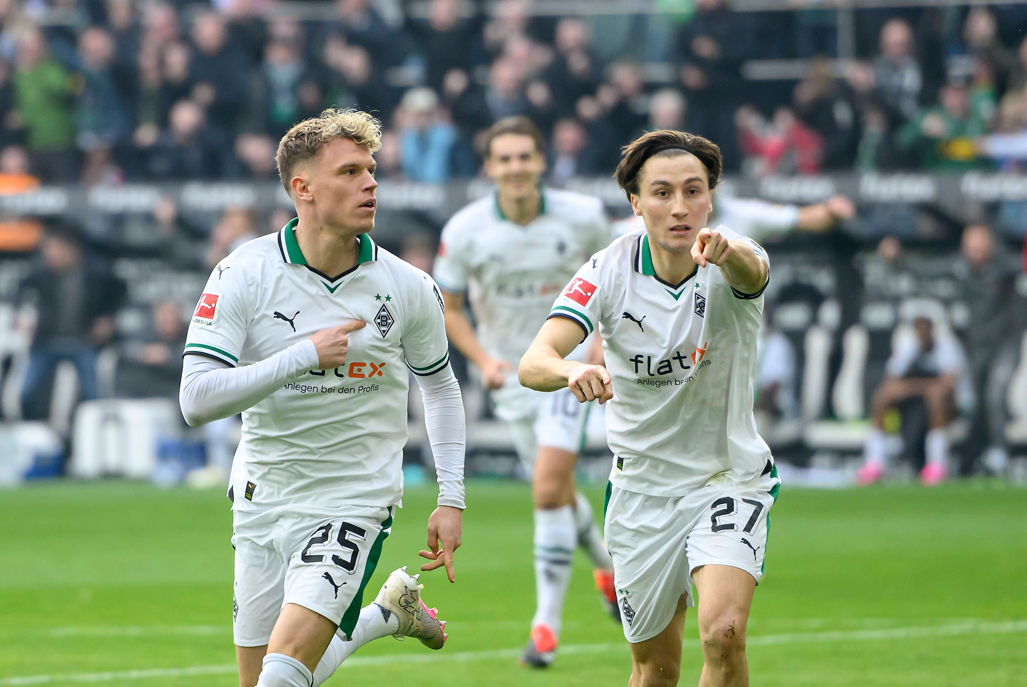 Der Jubel nach dem Ausgleich.