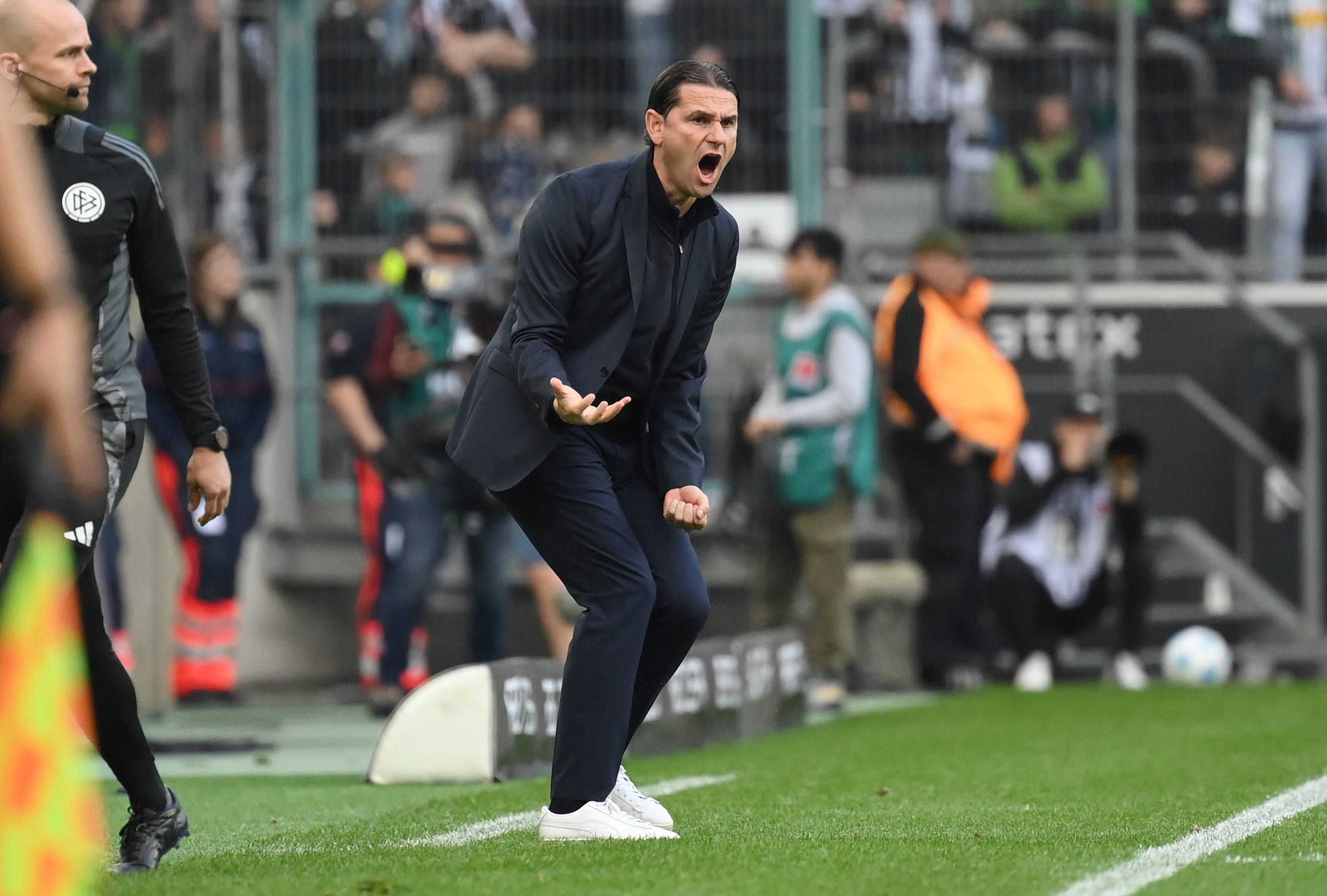 Gerardo Seoane wütet an der Seitenlinie.