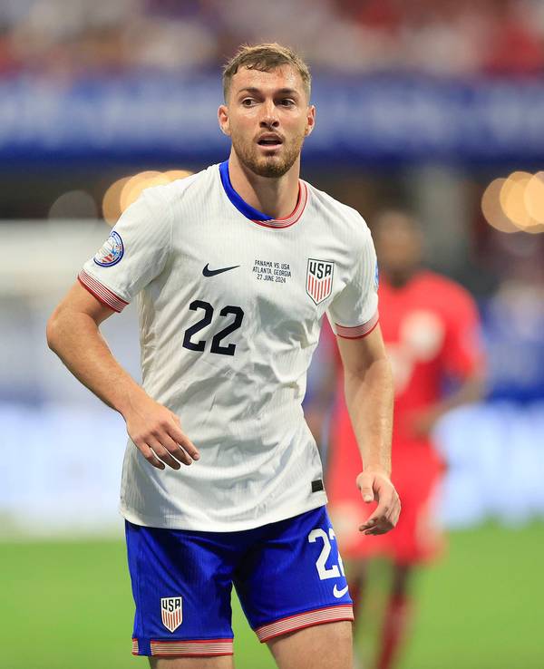 US-Nationalspieler Joe Scally läuft im Spiel gegen Panama über den Platz.