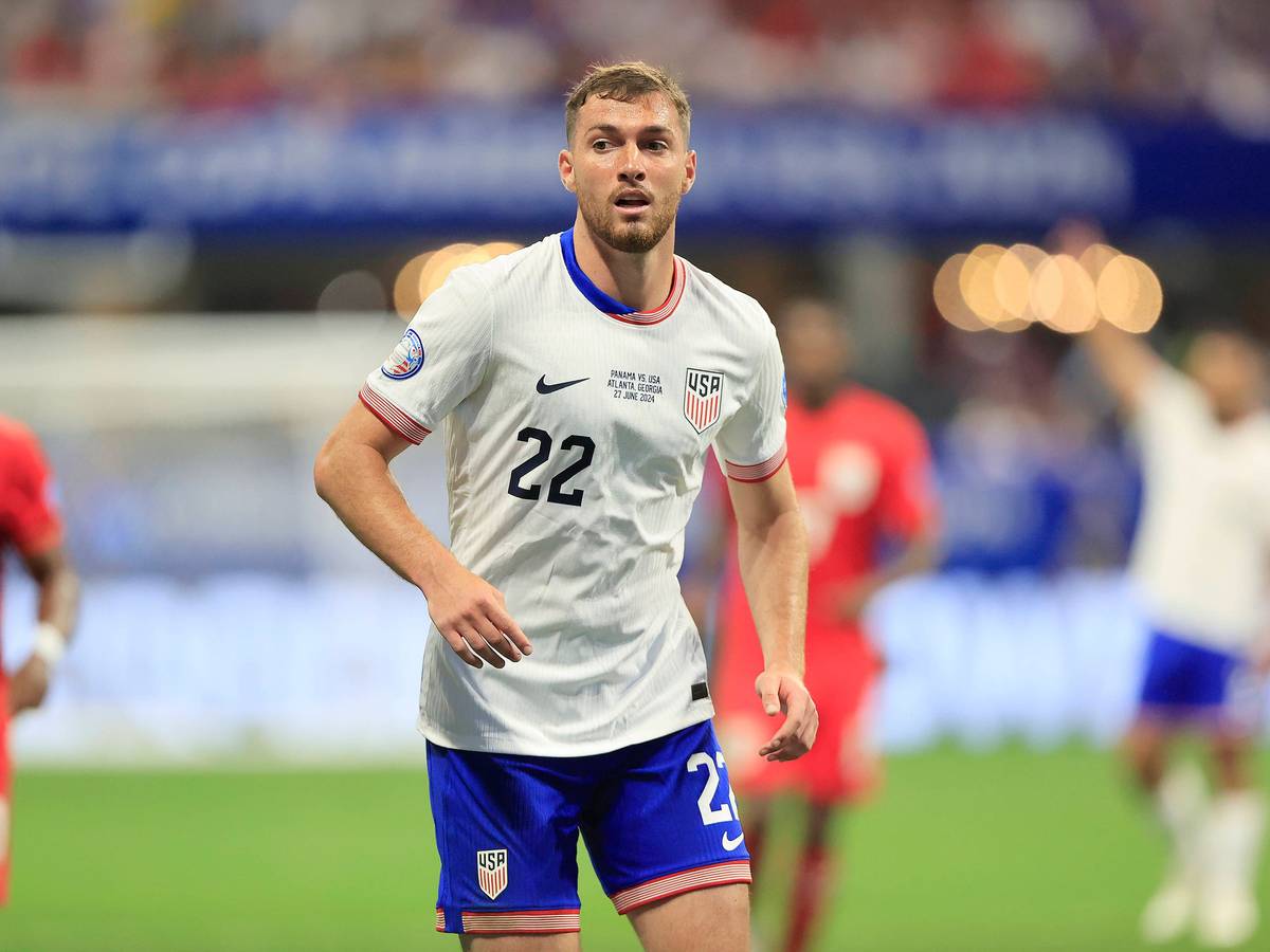 US-Nationalspieler Joe Scally läuft im Spiel gegen Panama über den Platz.