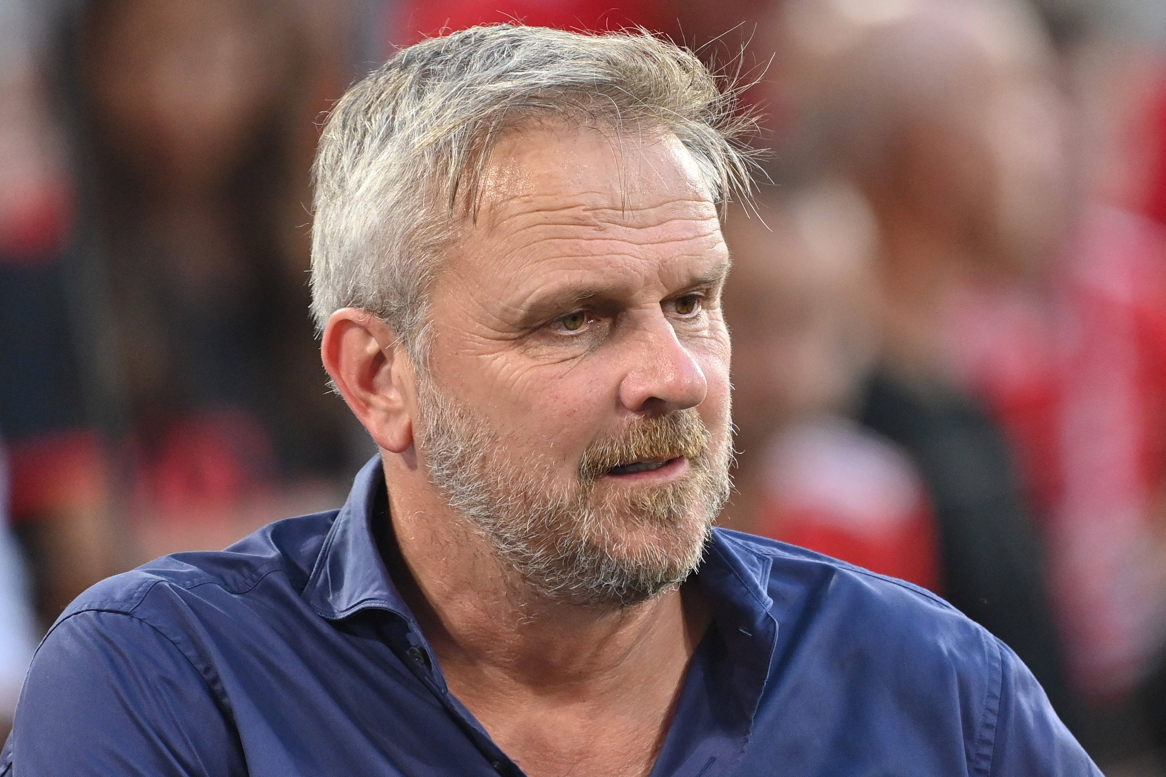 Sky-Experte Didi Hamann beim Supercup zwischen Bayern und Leipzig in München.