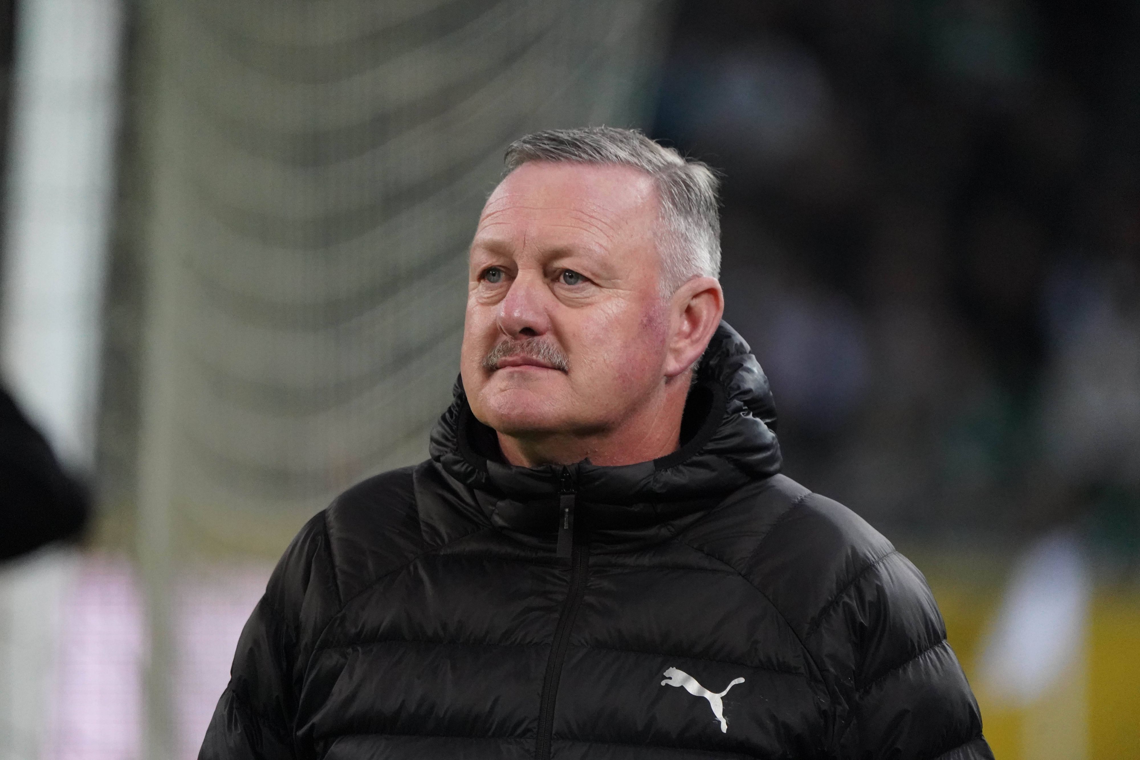Roland Virkus vor dem Spiel gegen den FC St. Pauli.