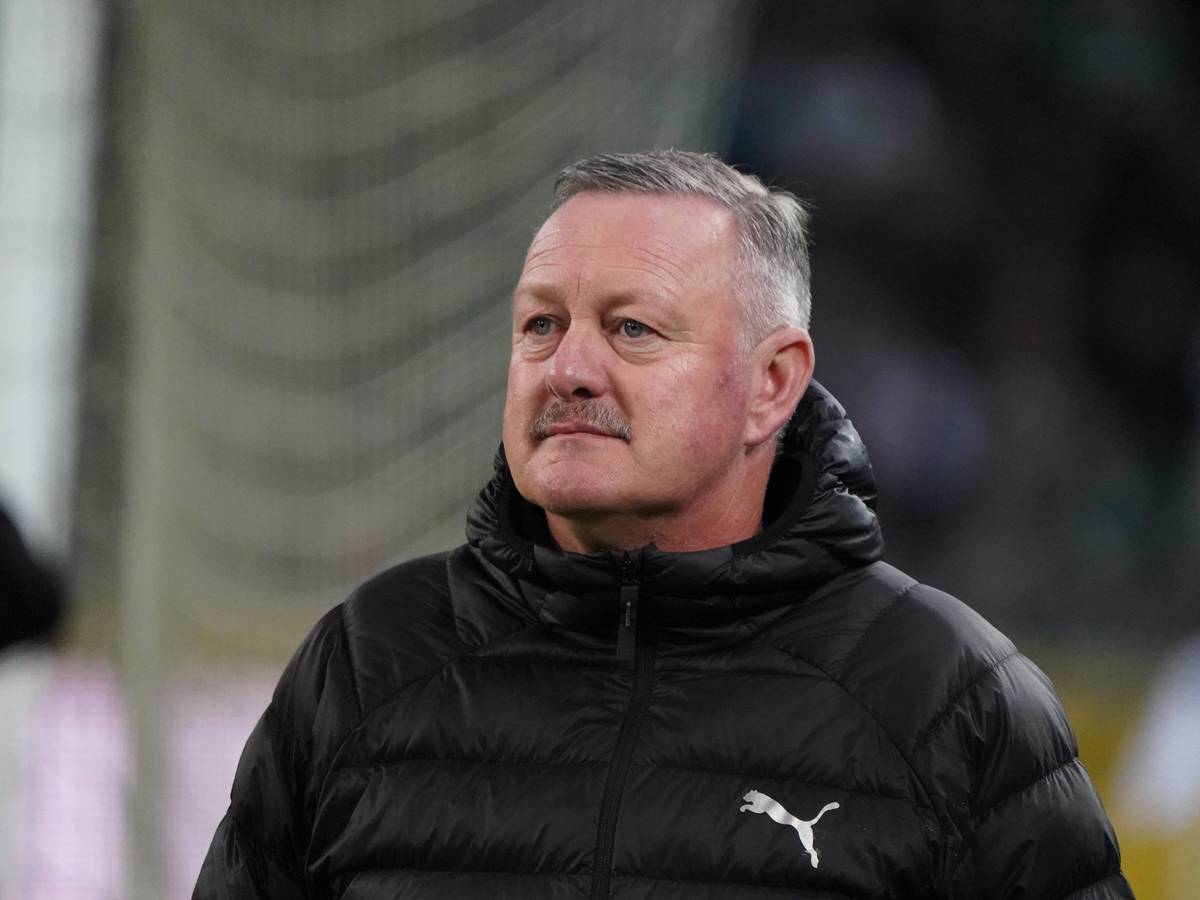 Roland Virkus vor dem Spiel gegen den FC St. Pauli.