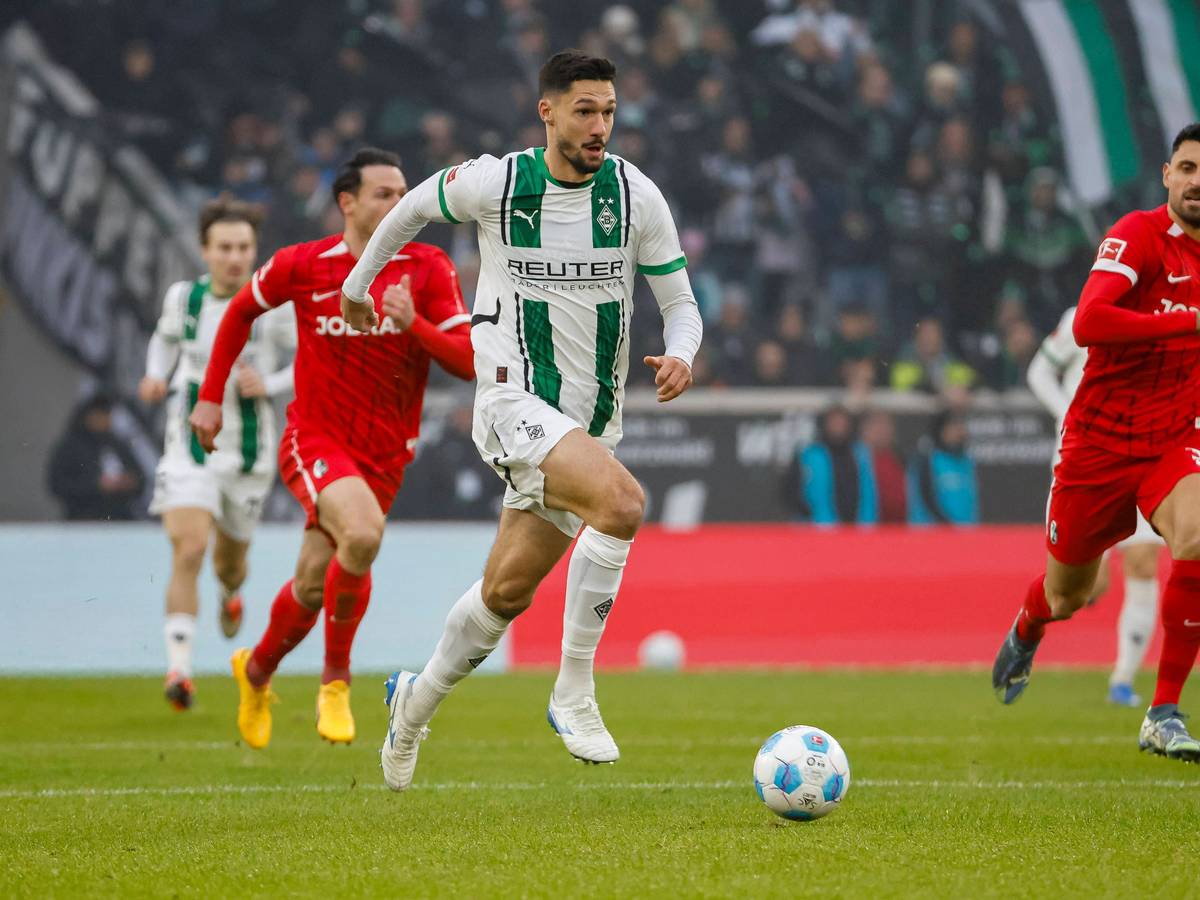 Tim Kleindienst am Ball.