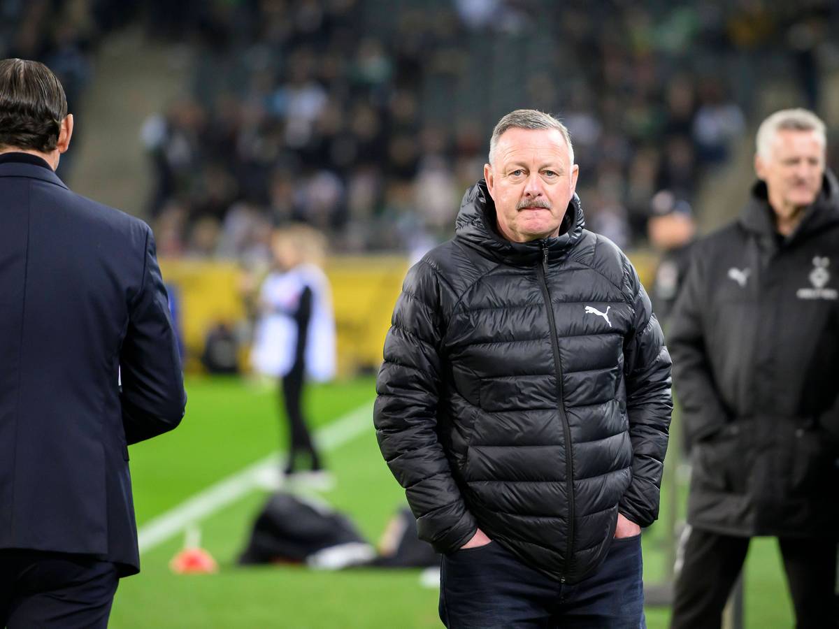 Roland Virkus konzentriert vor einem Heimspiel.