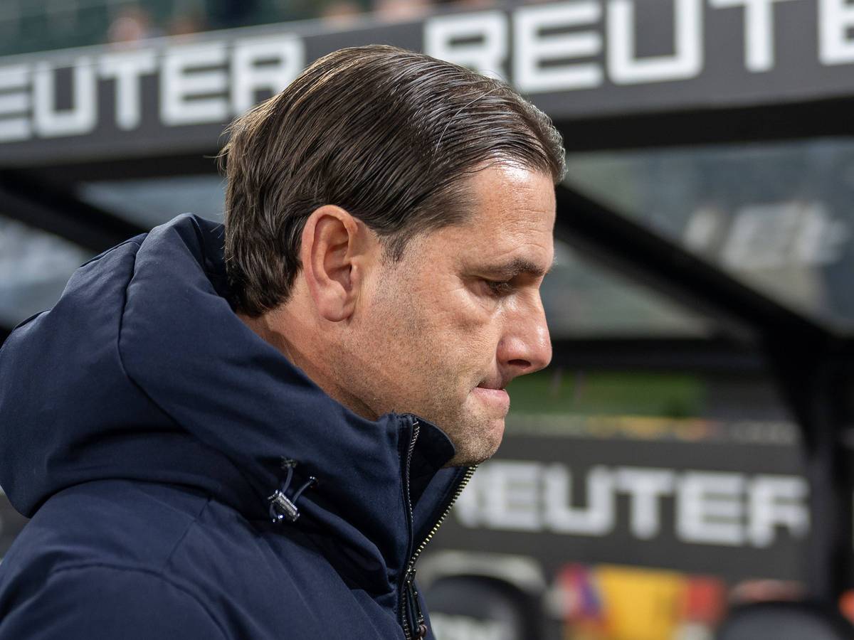Gerardo Seoane auf dem Weg zum Interview.