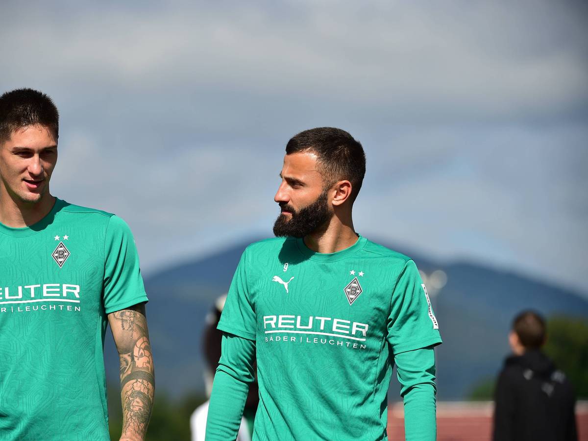 Tomas Cvancara und Franck Honorat im Trainingslager.