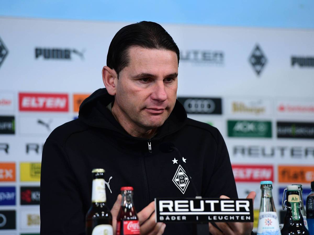 Gerardo Seoane auf der Pressekonferenz.