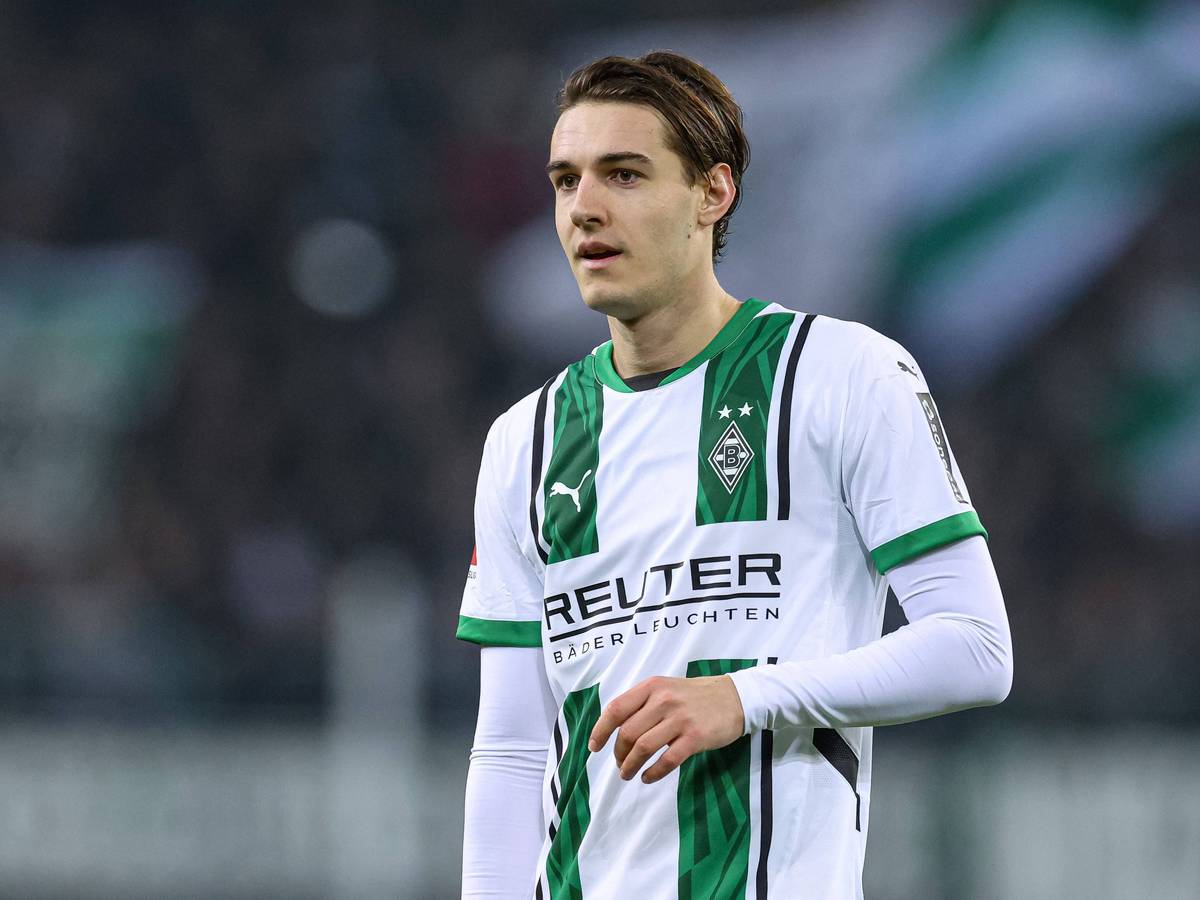 Florian Neuhaus im Gladbach-Trikot.