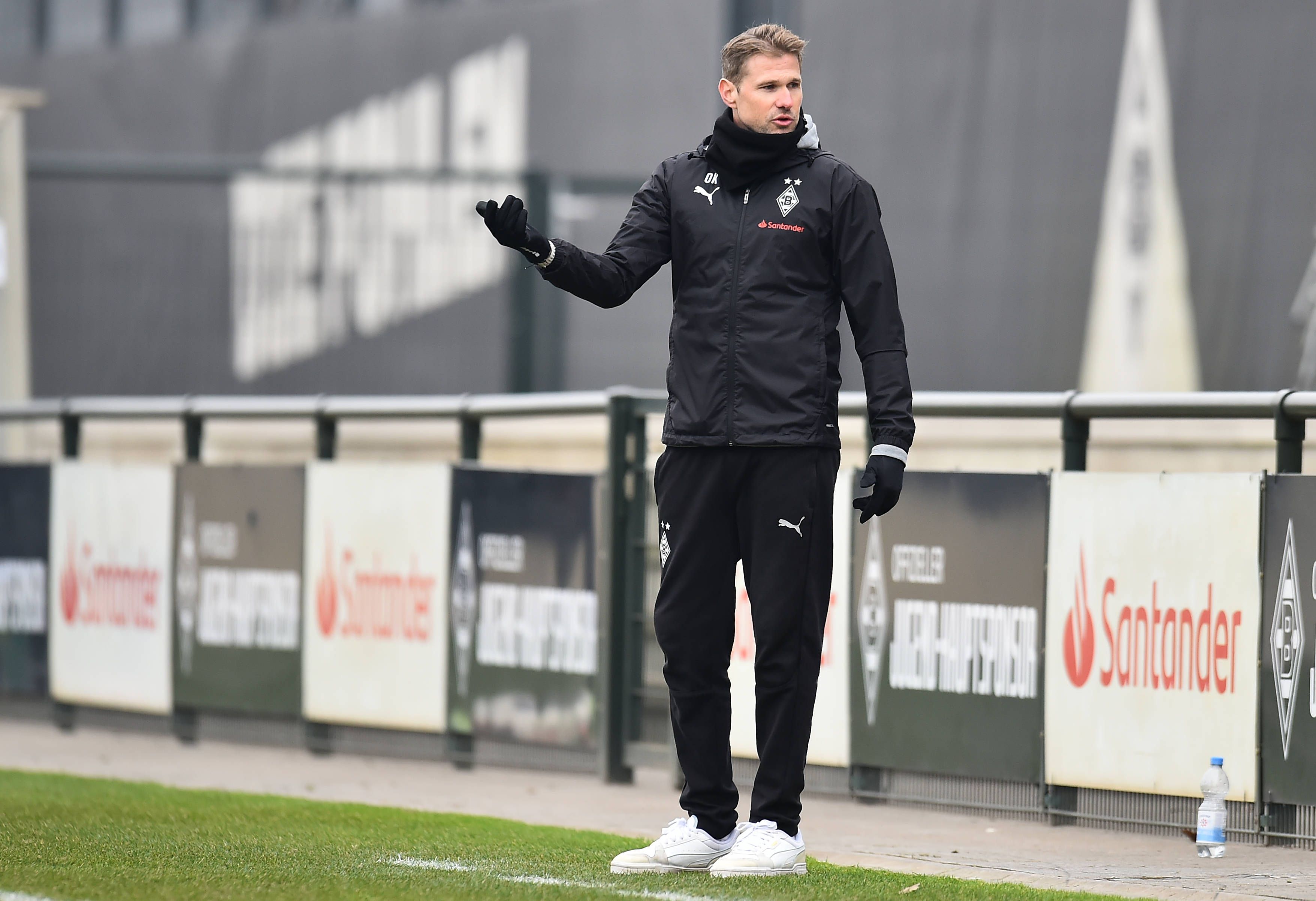 Oliver Kirch beim Spiel der U19 von Borussia Mönchengladbach gegen 1860 München.