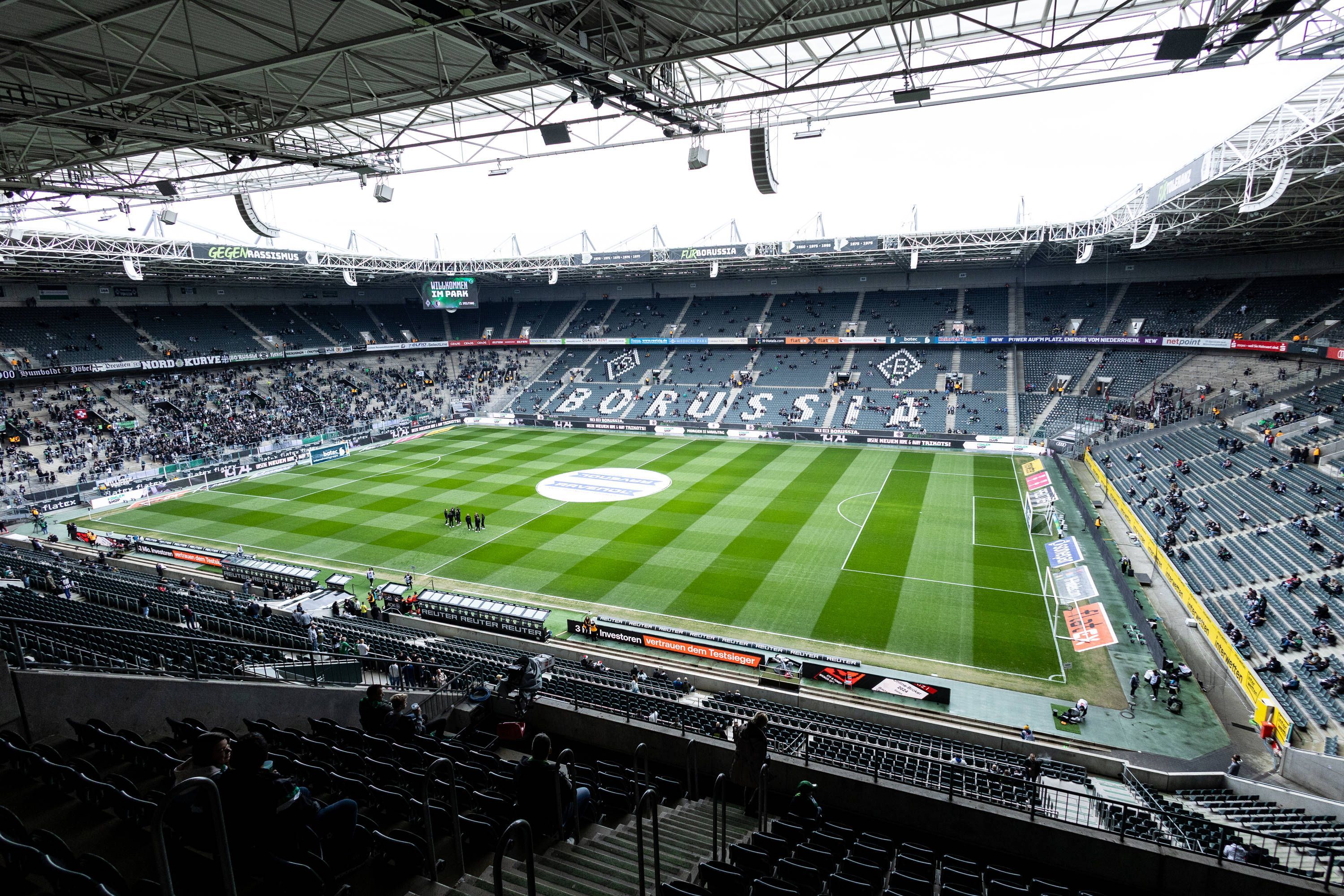 Blick in den Gladbacher Borussia-Park.